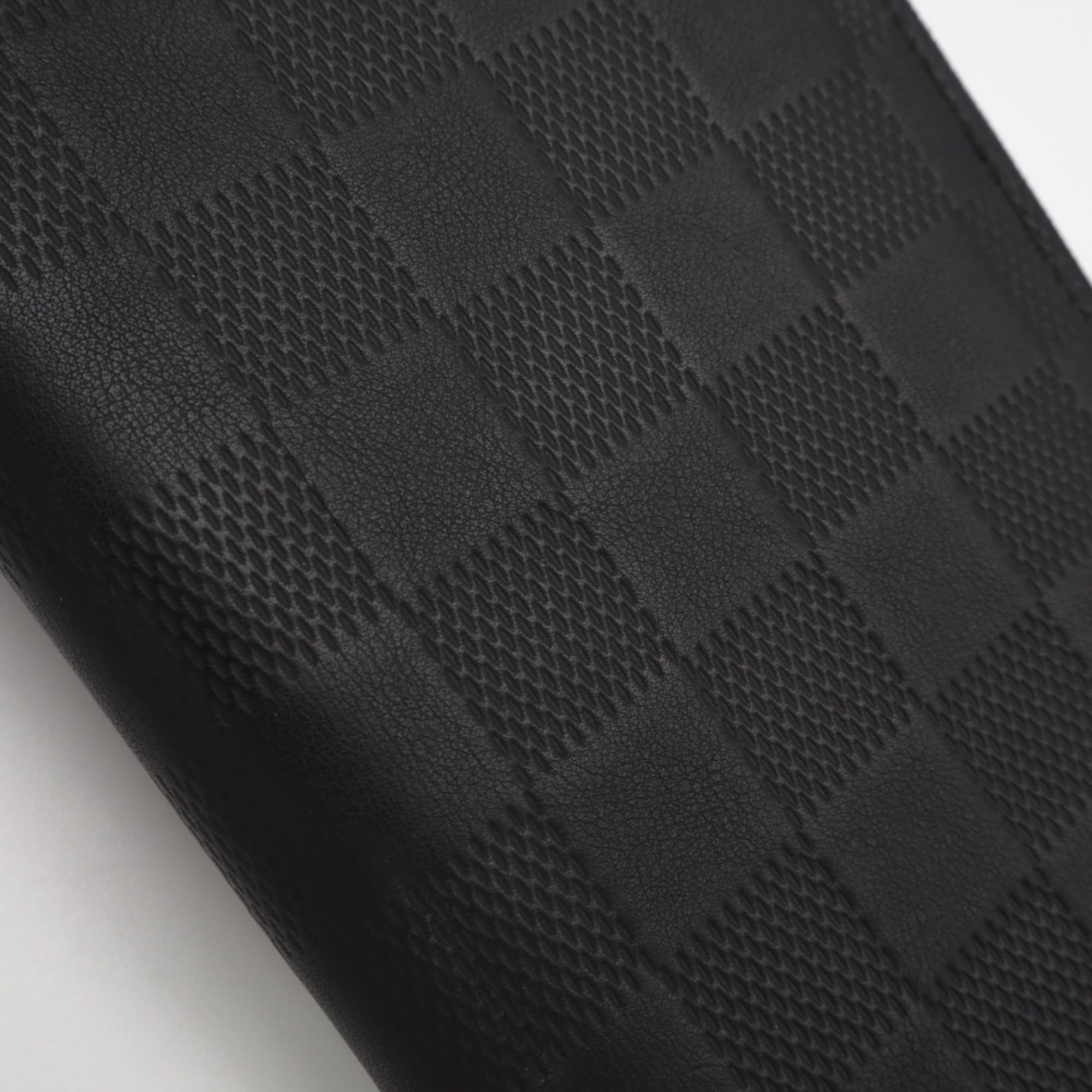 Louis Vuitton Black Damier Canvas Infini Onyx Damier Infini Long Wallet (Bi-Fold) (Pre-Owned)