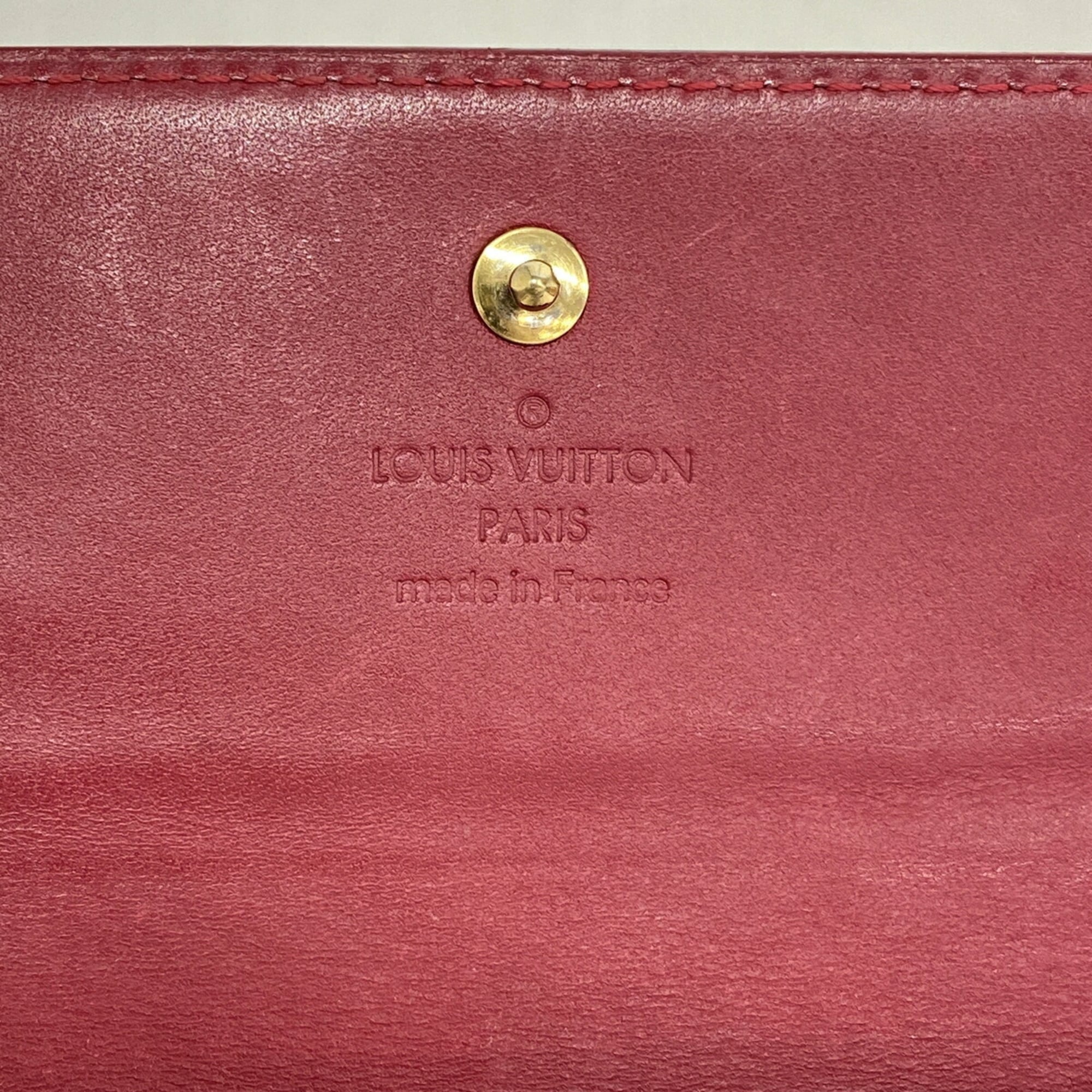 Louis Vuitton Pomme D'amour Wallet (Tri-Fold) (Pre-Owned)