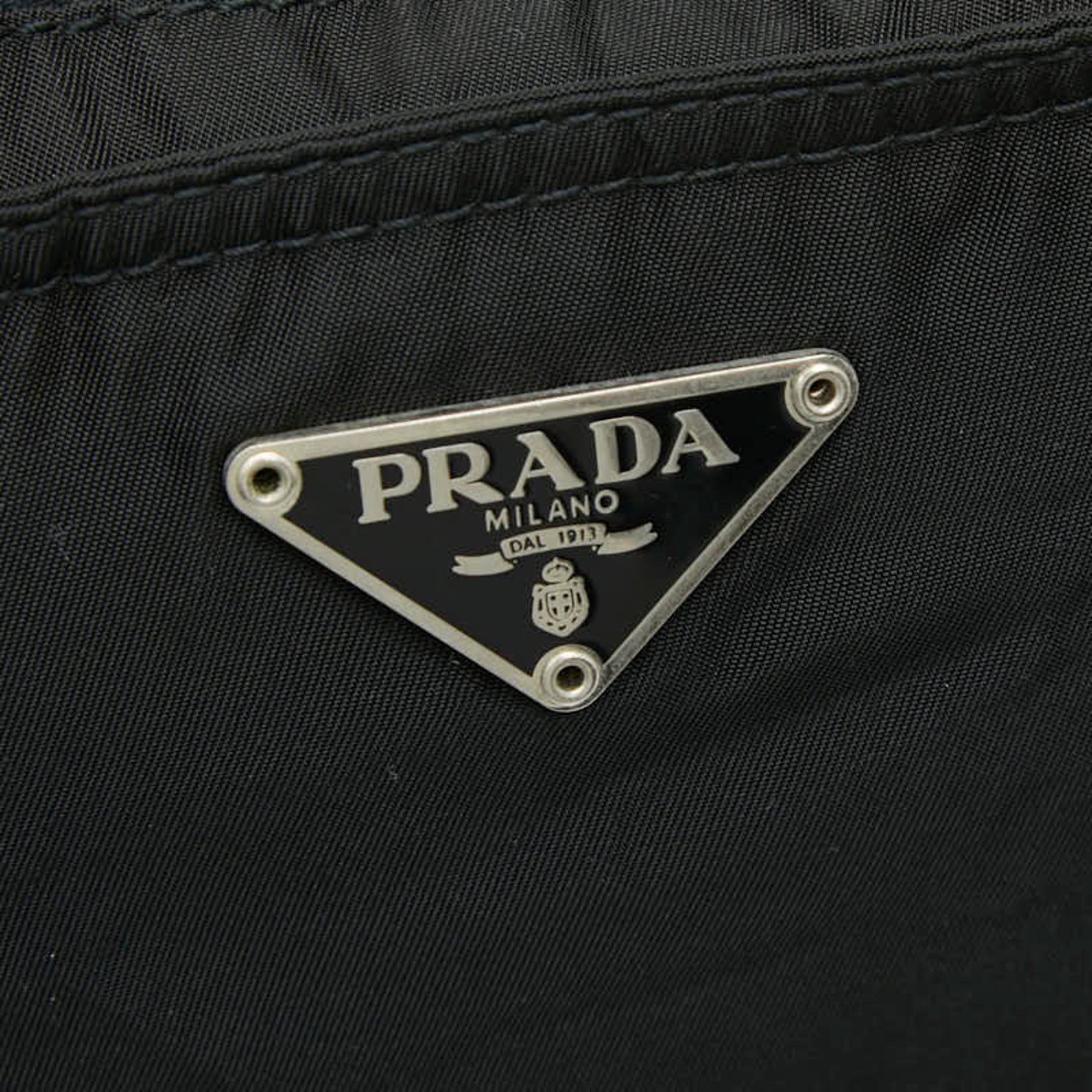 Prada Black Nylon Shoulder Bag (Pre-Owned)