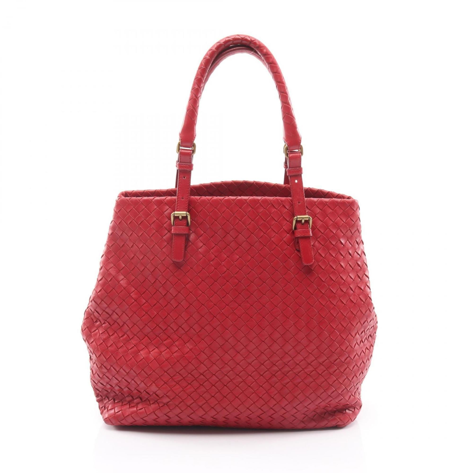 Balenciaga Red Color Leather Tote Bag (Pre-Owned)