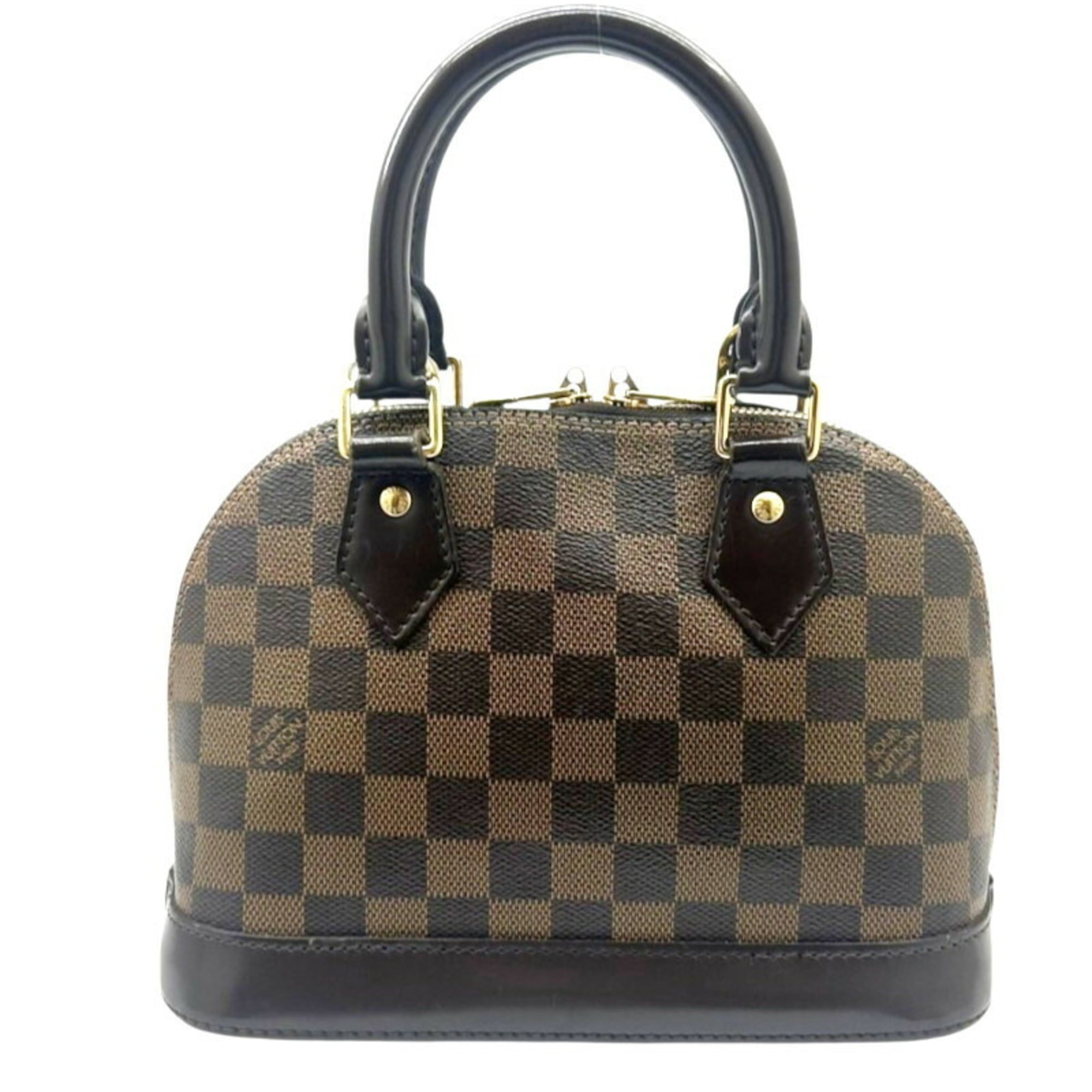 Louis Vuitton Damier Brown Damier Canvas Handbag Shoulder Bag (Pre-Owned)