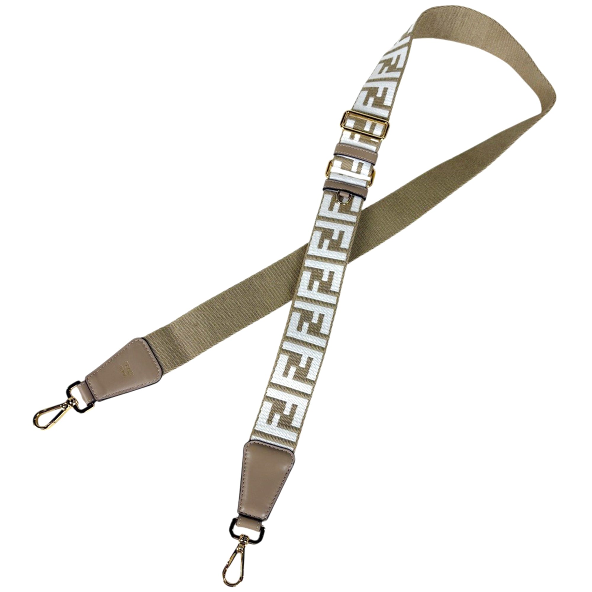 Fendi Beige Leather Canvas (Pre-Owned)