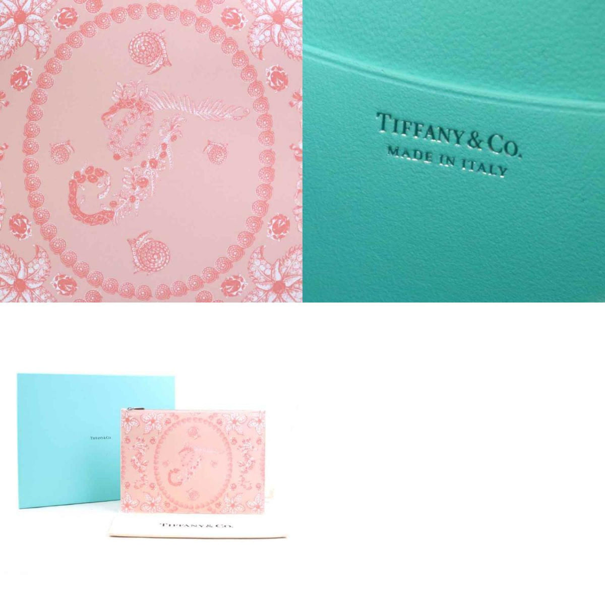 Tiffany Pink Leather Clutch Bag (Pre-Owned)