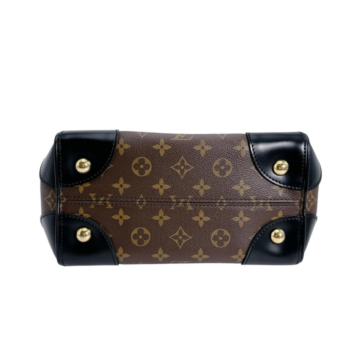 Louis Vuitton Brown Monogram Canvas Handbag (Pre-Owned)