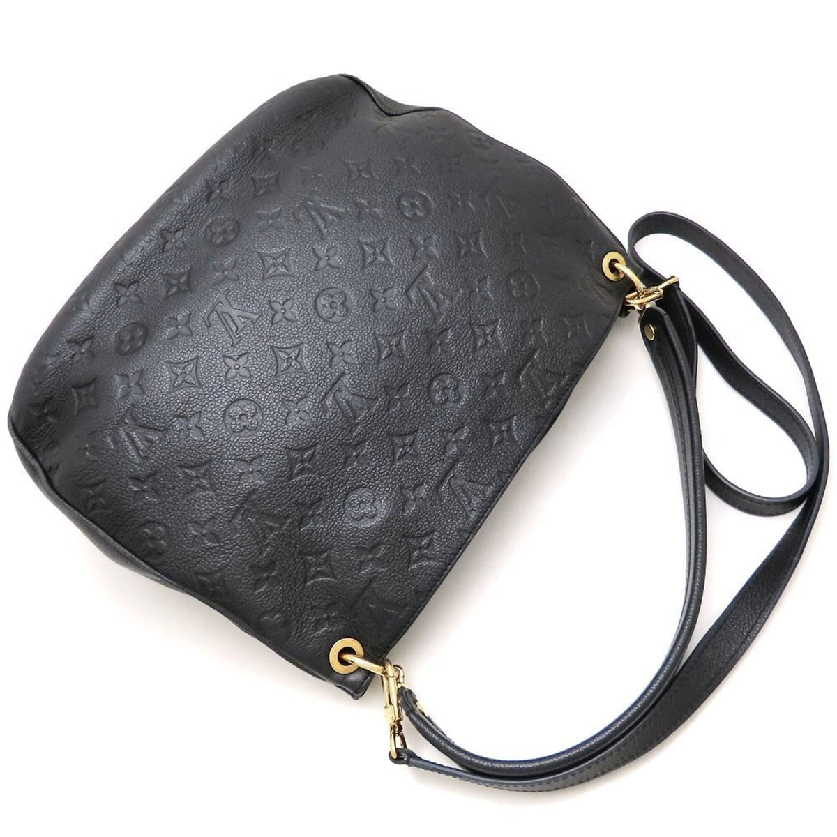 Louis Vuitton Noir Monogram Empreinte Shoulder Bag (Pre-Owned)