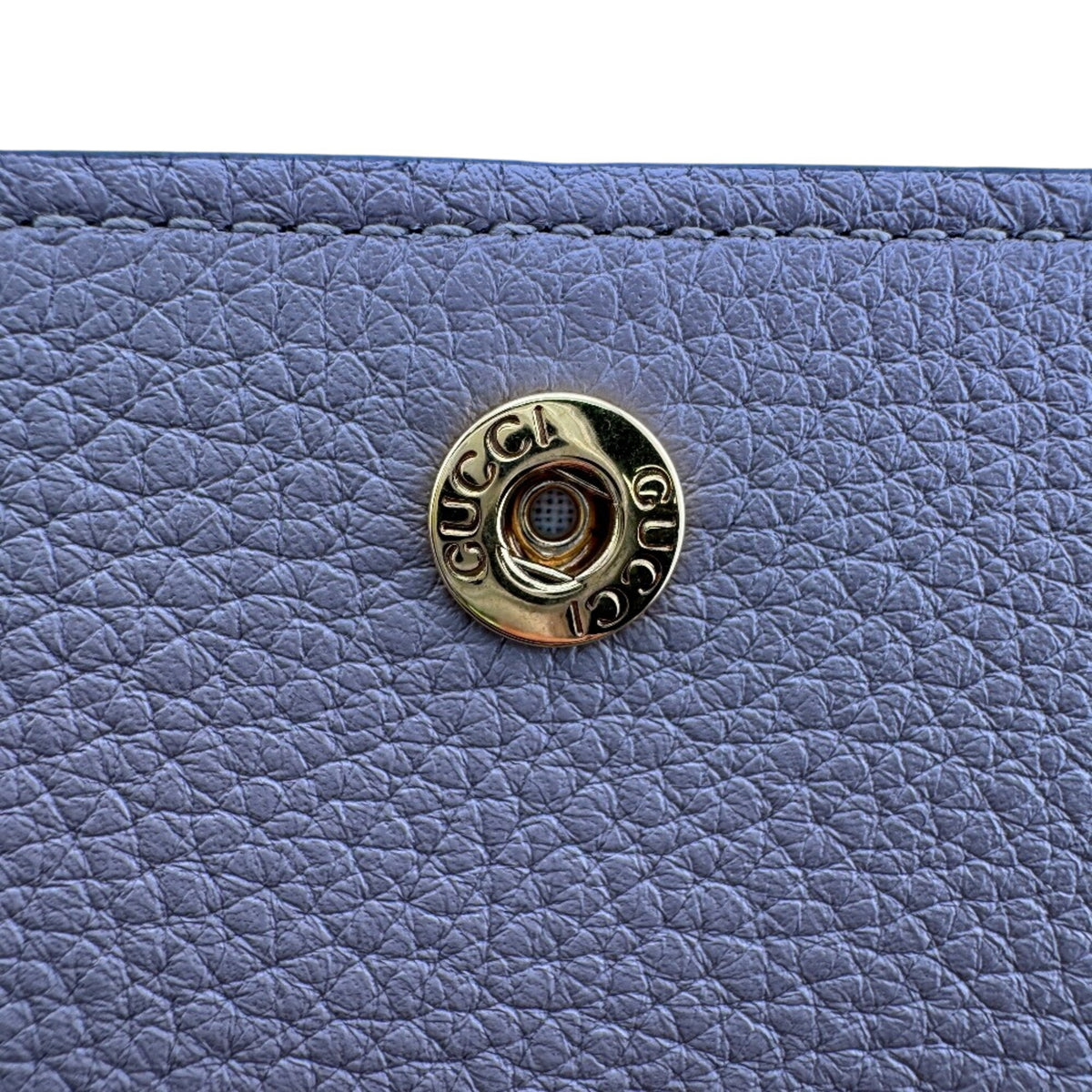 Gucci Beige Leather Long Wallet (Bi-Fold) (Pre-Owned)