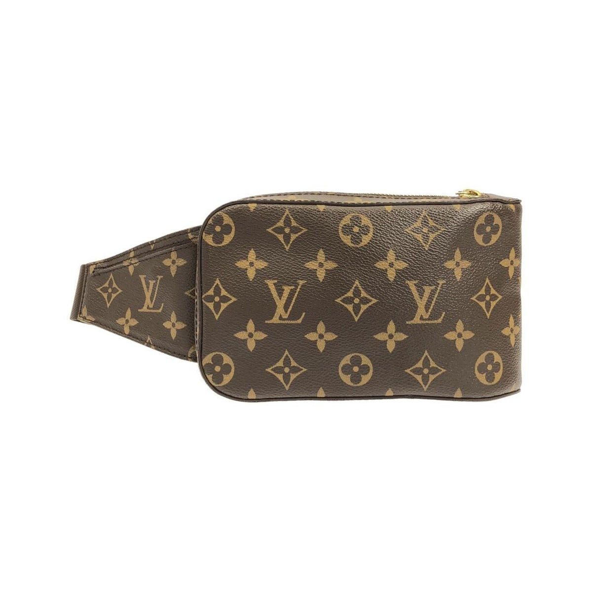 Louis Vuitton Brown Coated Canvas Shoulder Bag (Pre-Owned)
