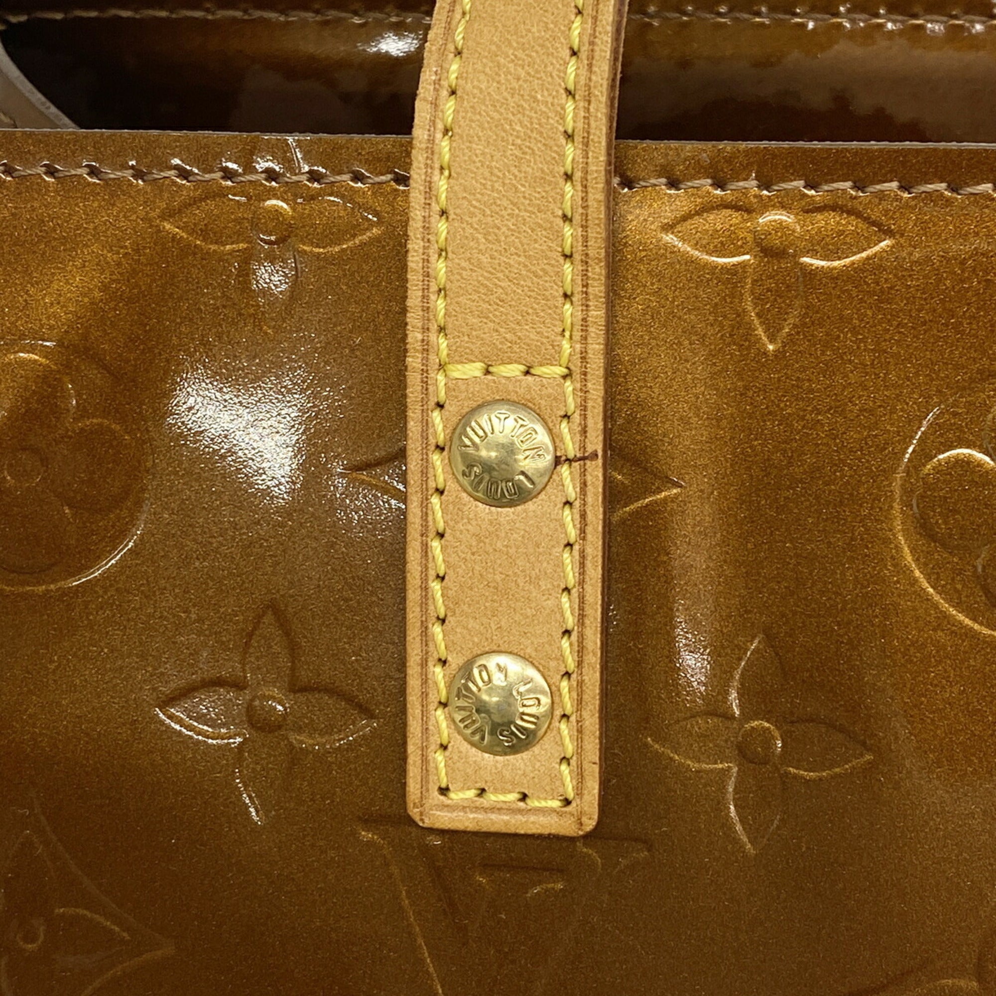 Louis Vuitton Bronze Handbag (Pre-Owned)