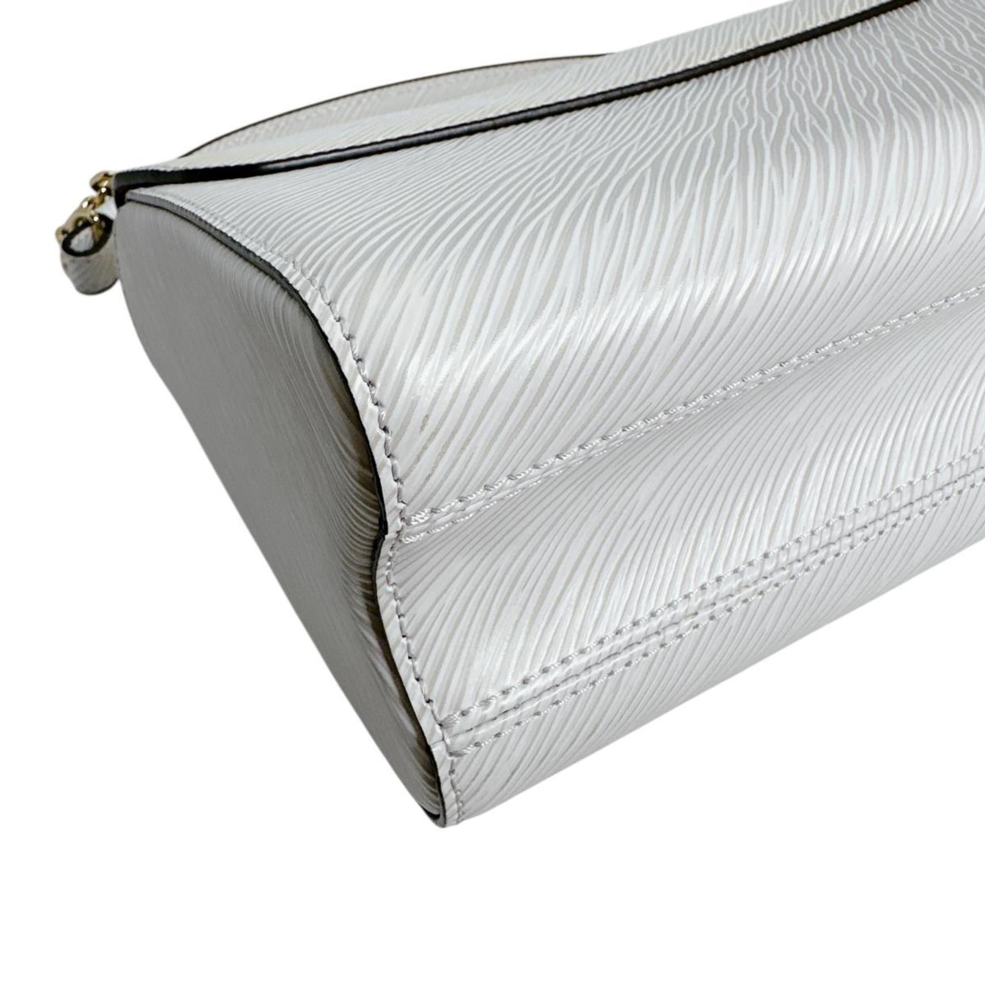 Louis Vuitton Epi Blanc Epi Leather Shoulder Bag (Pre-Owned)
