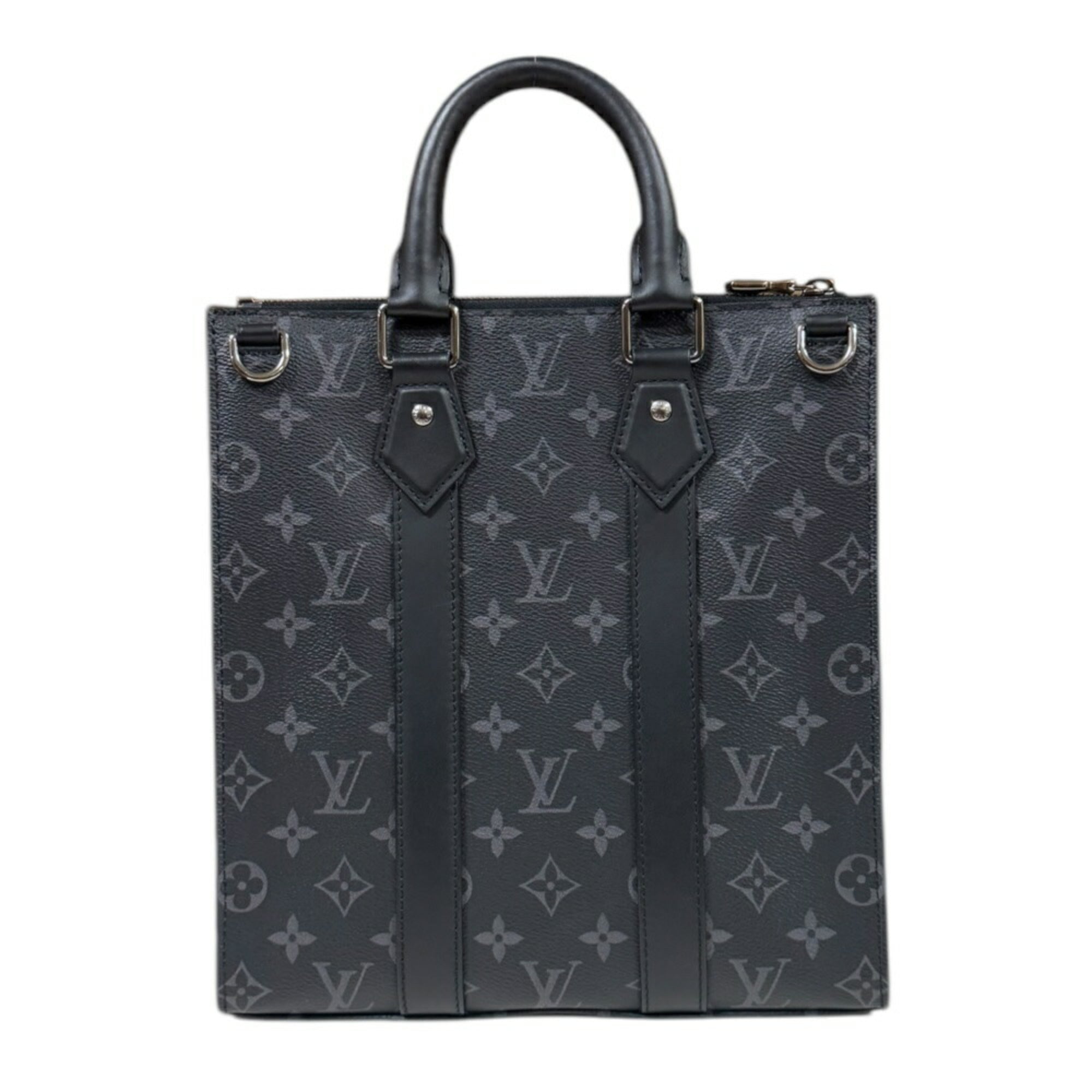 Louis Vuitton Black Gray Monogram Eclipse Shoulder Bag (Pre-Owned)