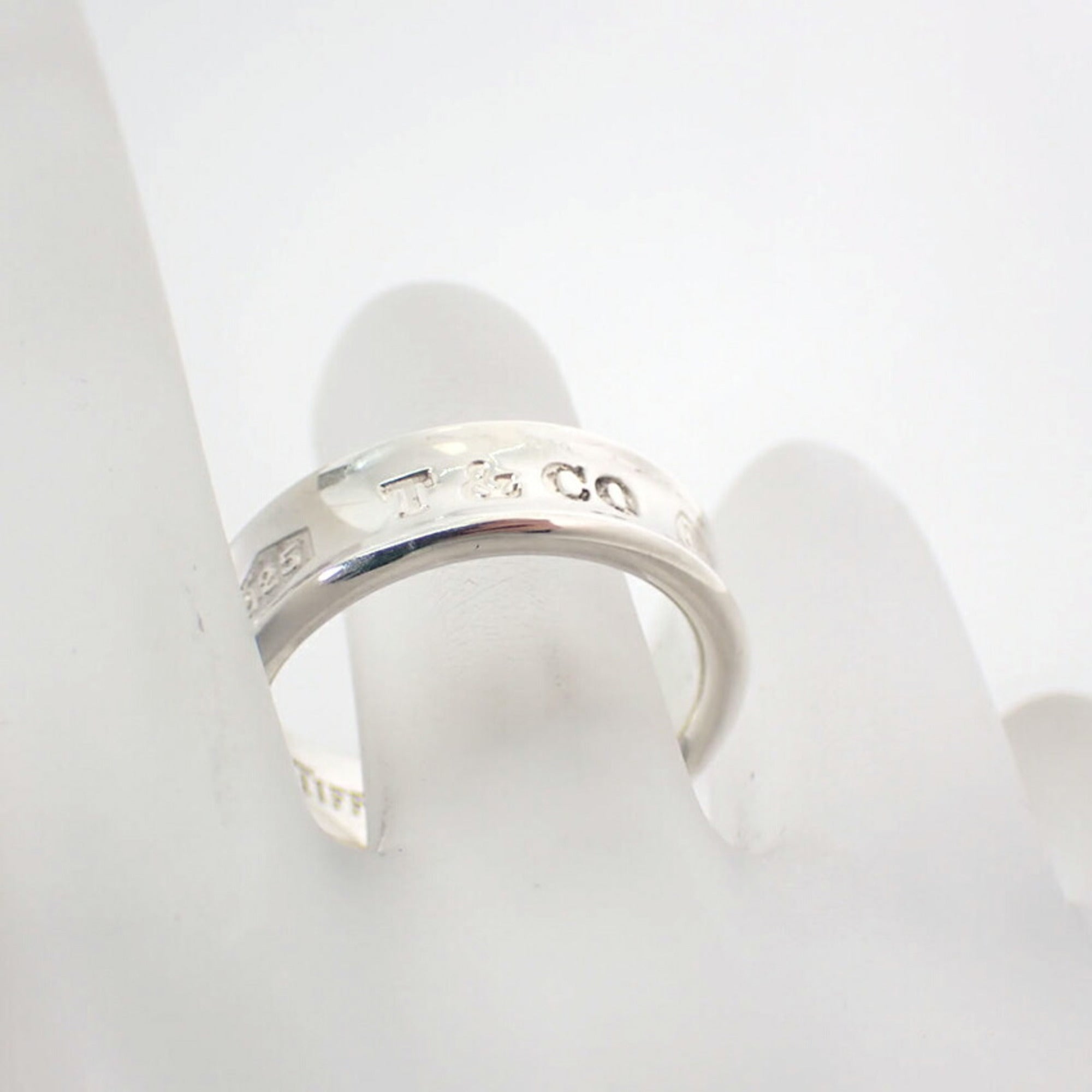 Tiffany Sterling Silver 925 Band Ring (Pre-Owned)