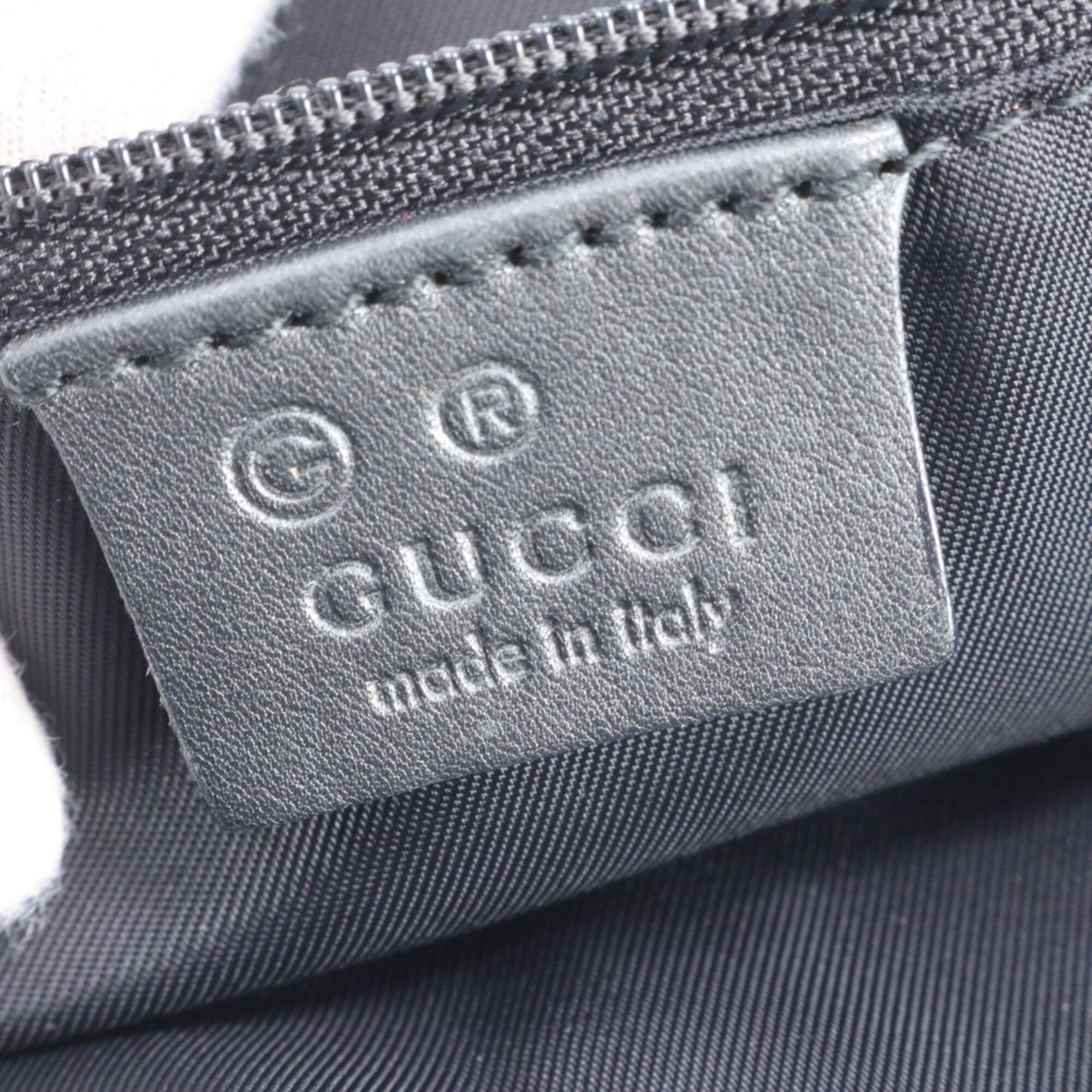 Gucci Black Leather Shoulder Bag (Pre-Owned)