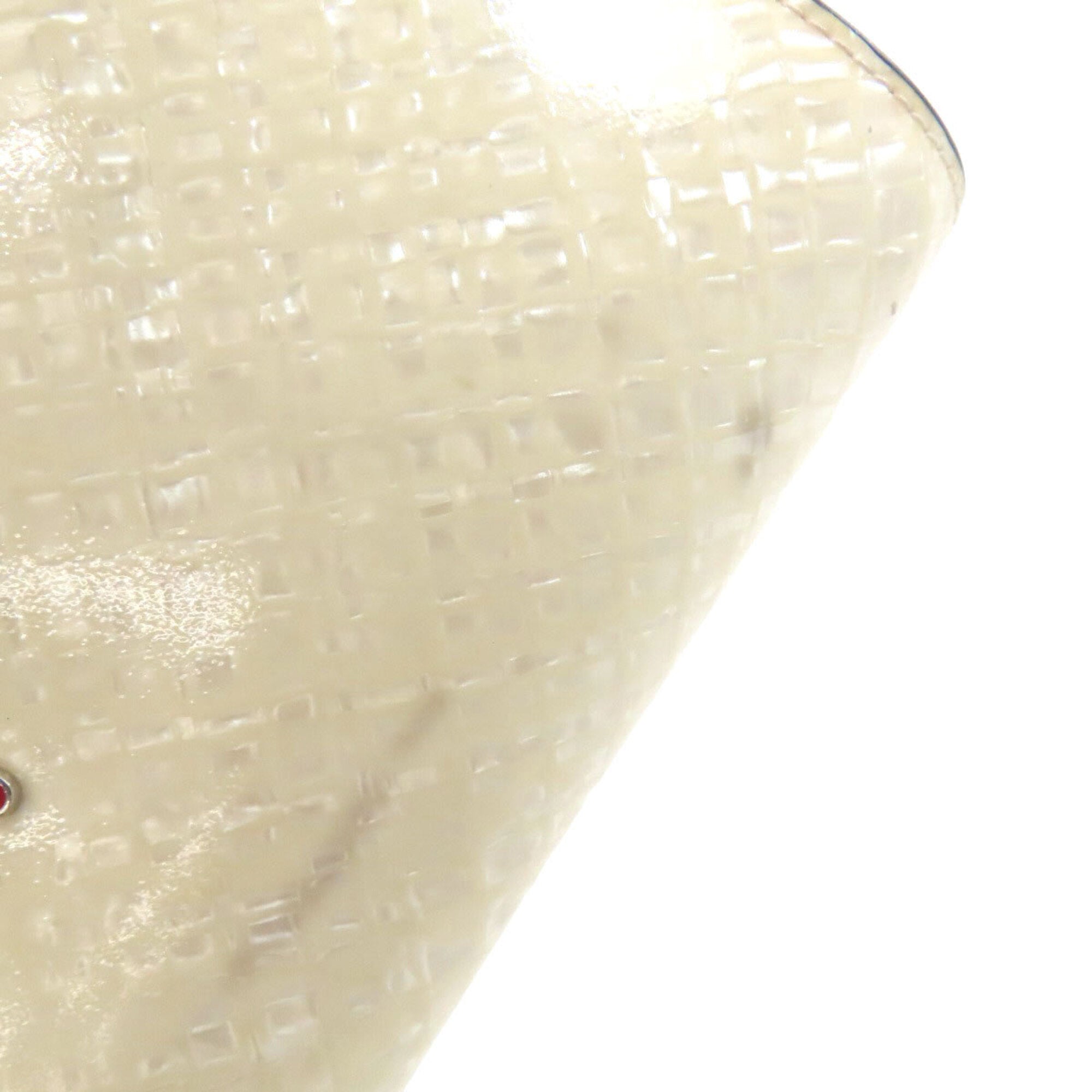 Christian Louboutin White Leather Shoulder Bag (Pre-Owned)