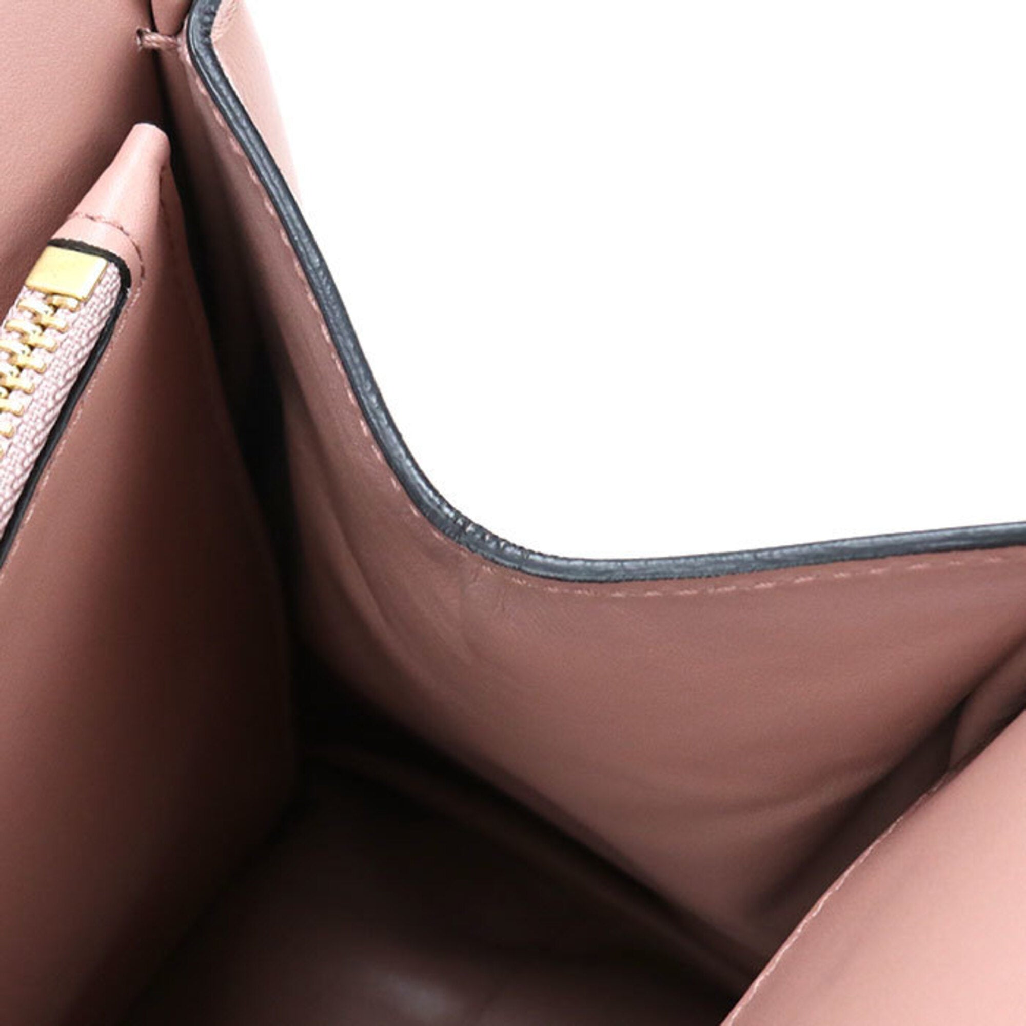 Salvatore Ferragamo Pink Leather Tote Bag (Pre-Owned)