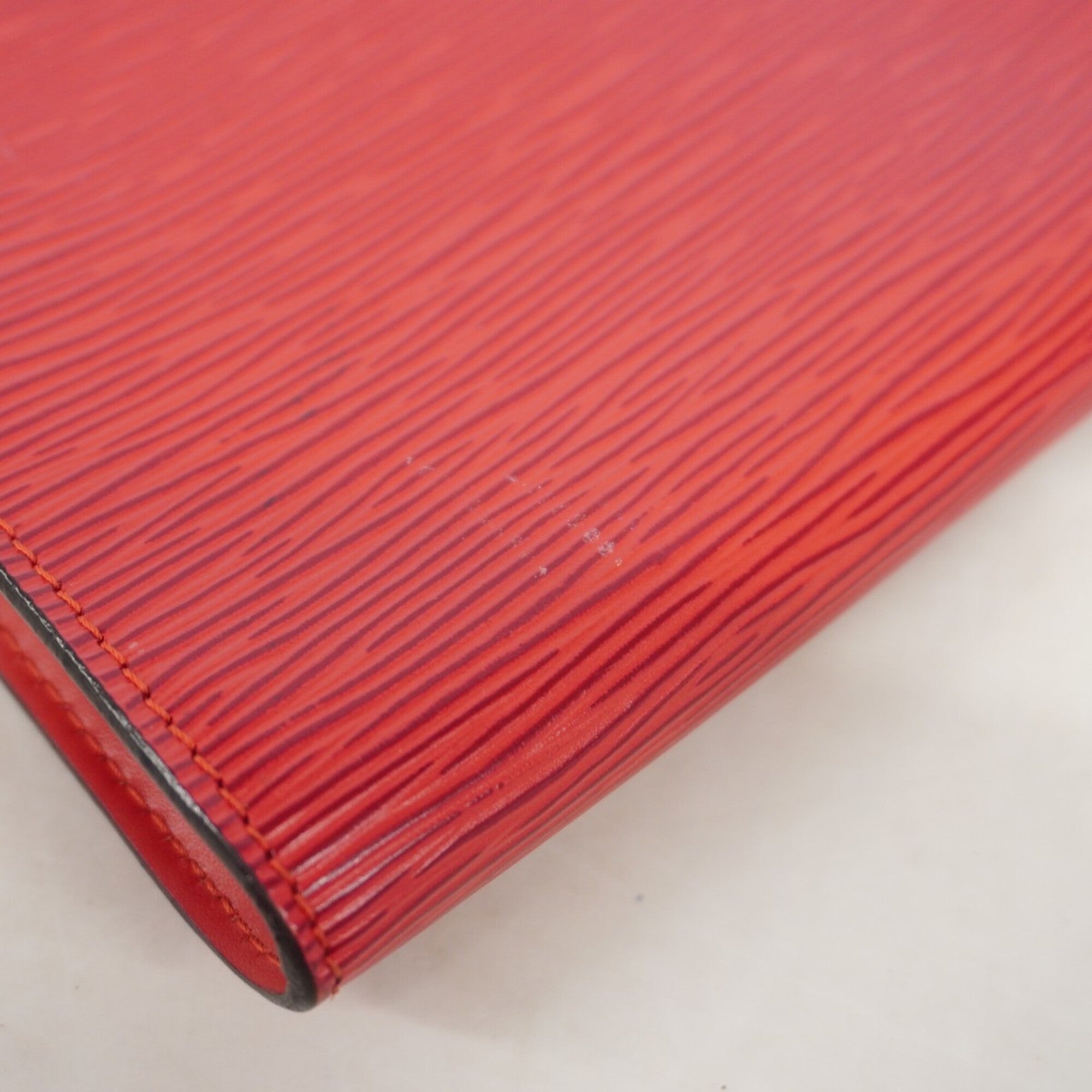 Louis Vuitton Castilian Red Pouch (Pre-Owned)