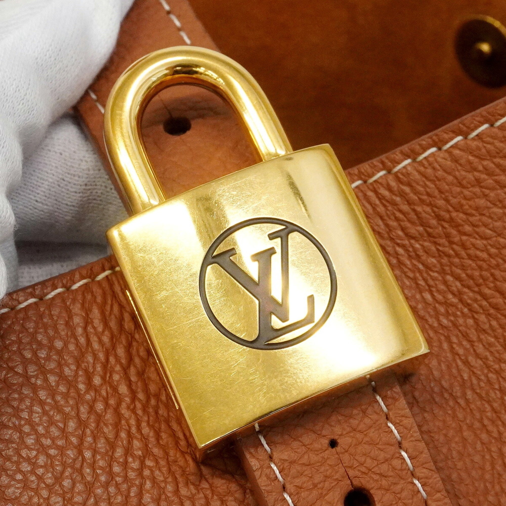 Louis Vuitton Cognac Handbag (Pre-Owned)