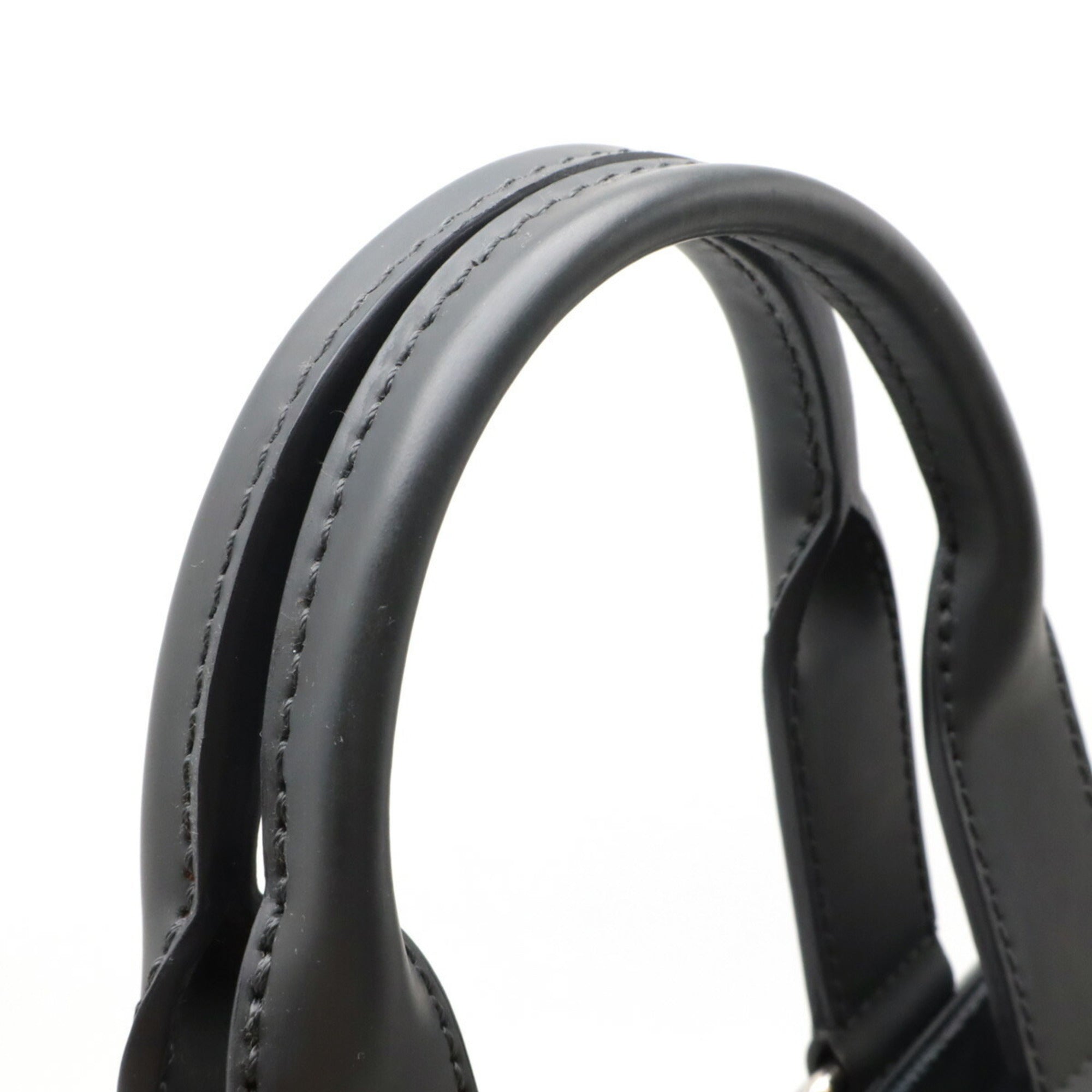 Louis Vuitton Black Pvc Shoulder Bag Tote Bag (Pre-Owned)