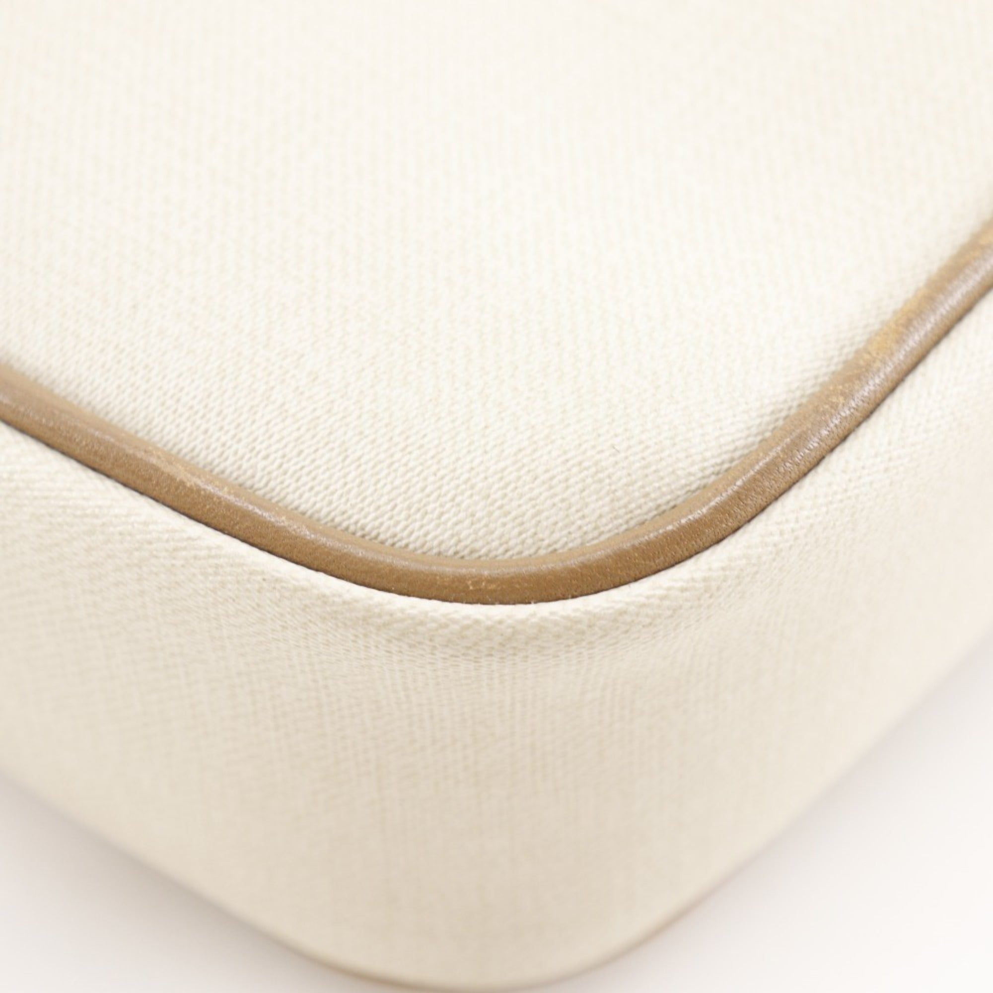 Christian Dior Beige Pvc Pochette Shoulder Bag (Pre-Owned)
