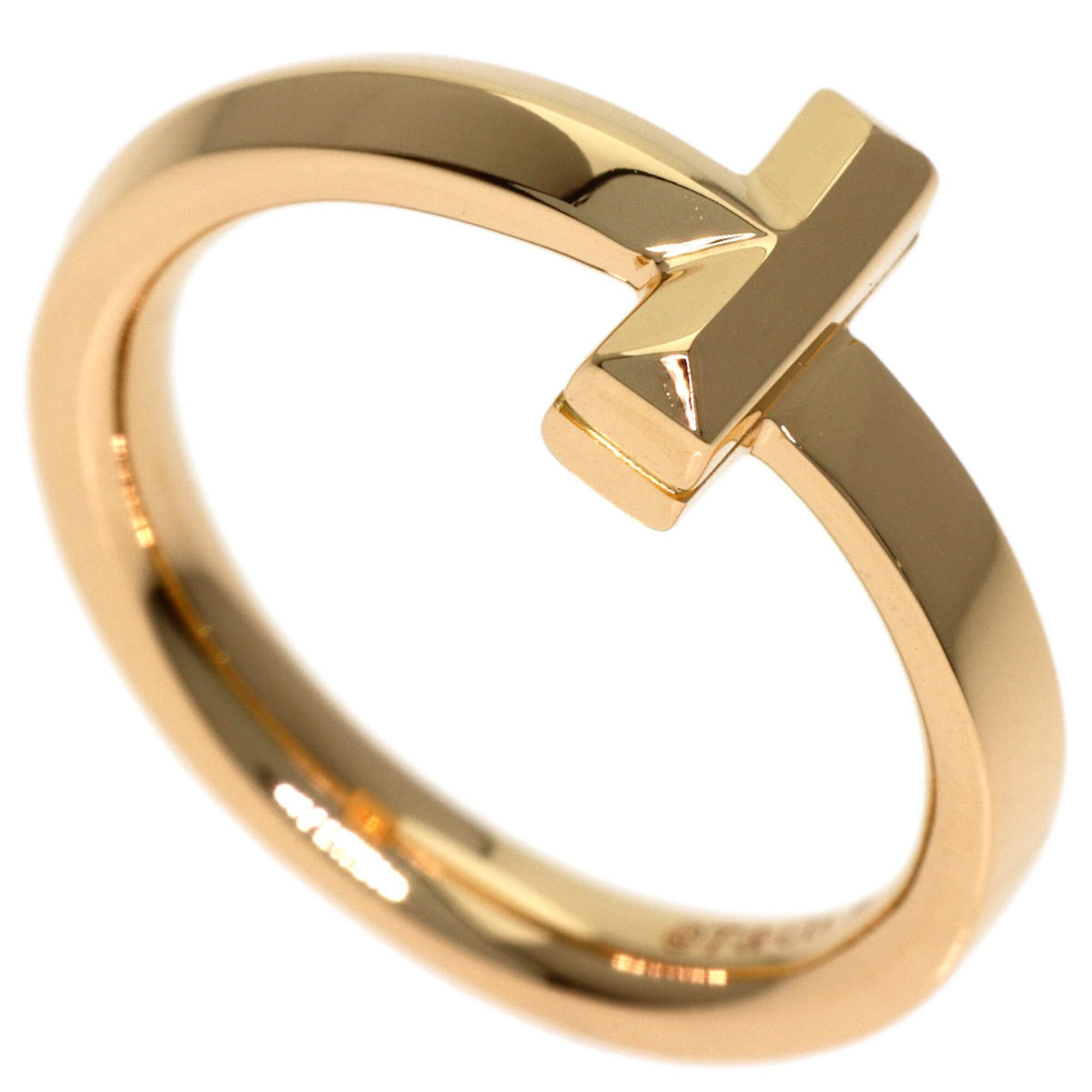 Tiffany Pink Gold (18K) Band Ring (Pre-Owned)