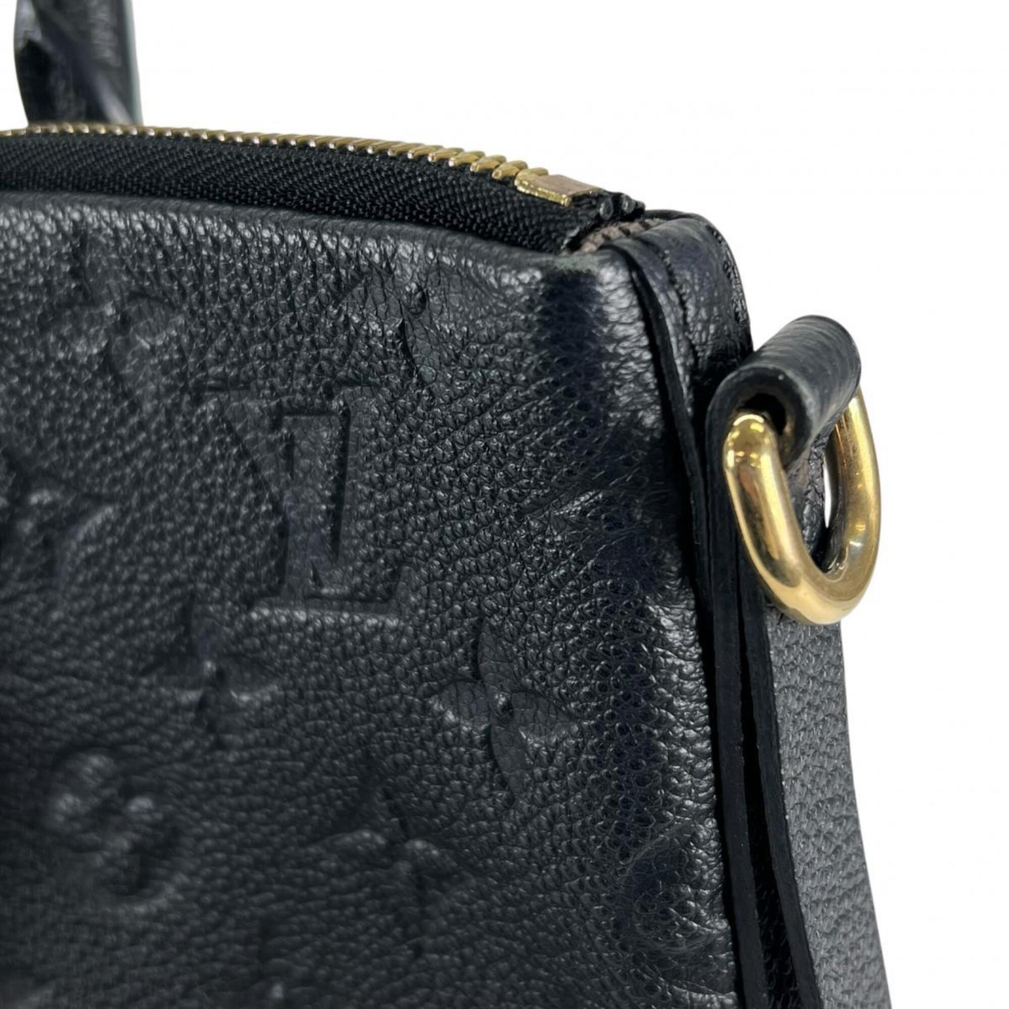 Louis Vuitton Black Monogram Empreinte Handbag Shoulder Bag (Pre-Owned)