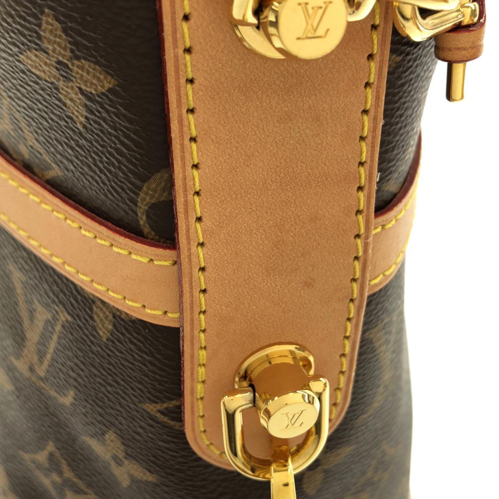 Louis Vuitton Marron Monogram Monogram Coated Canvas Handbag (Pre-Owned)