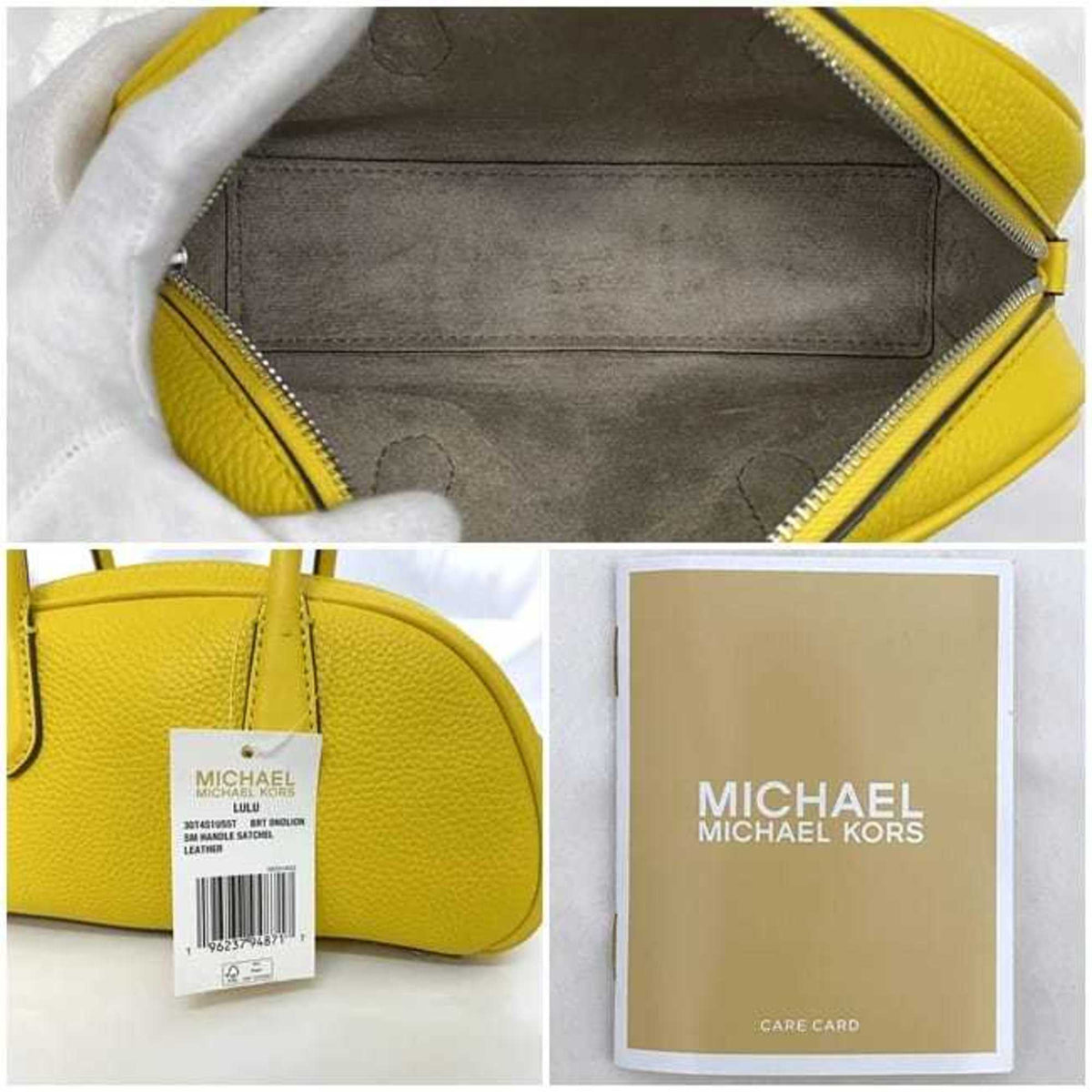 Michael Kors Yellow Leather Handbag (Pre-Owned)