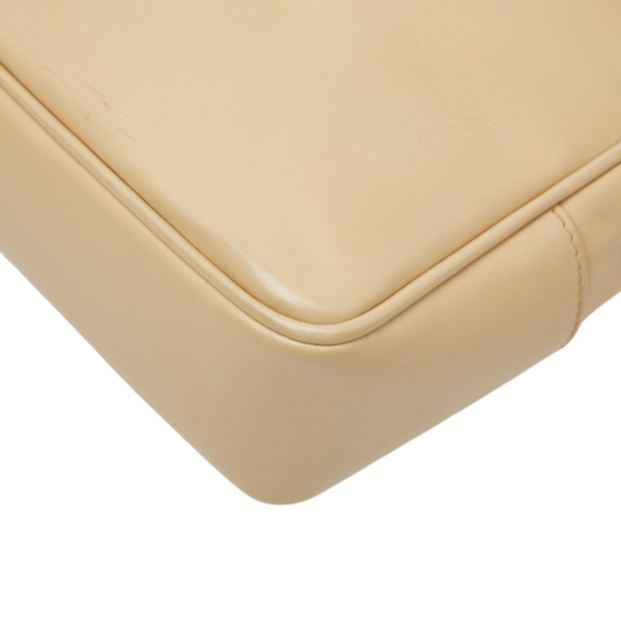 Chanel Beige Leather Tote Bag (Pre-Owned)
