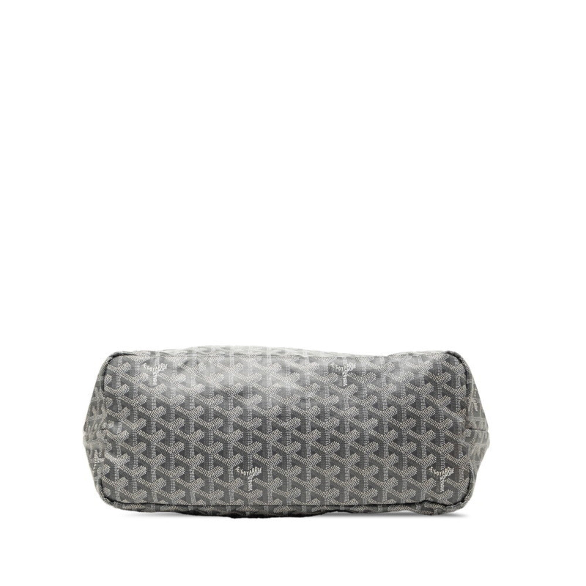Goyard Gray Pvc Leather Shoulder Bag Tote Bag (Pre-Owned)