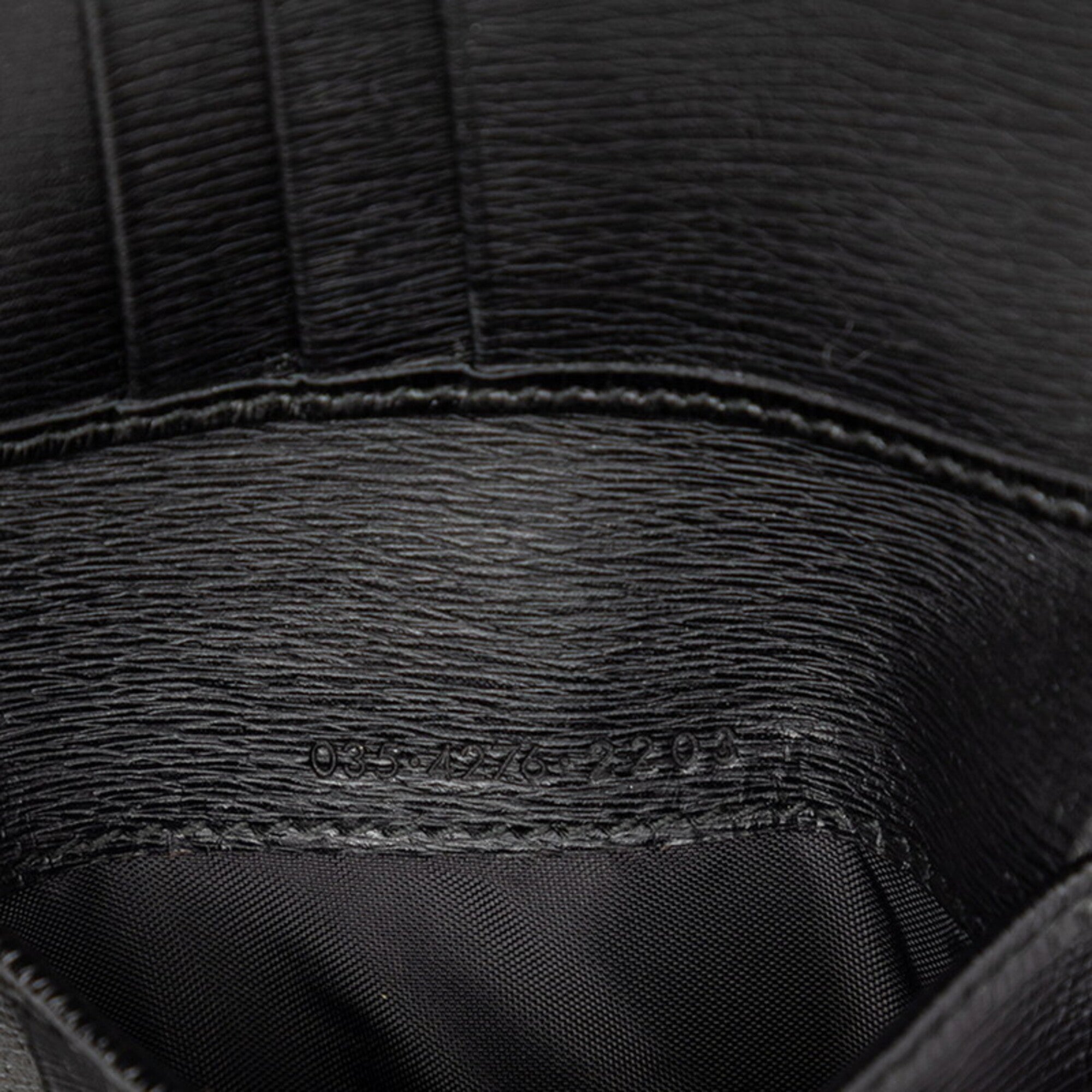 Gucci Black Leather Wallet (Bi-Fold) (Pre-Owned)