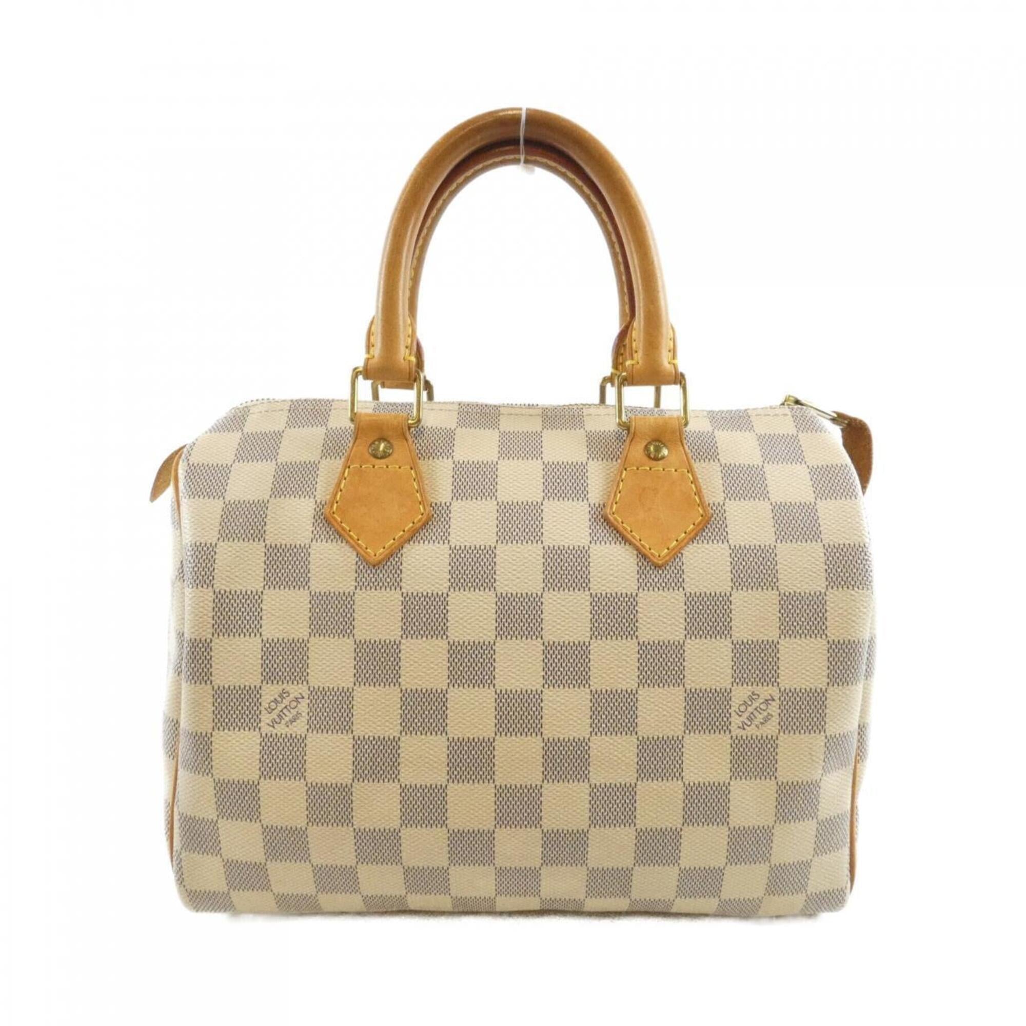 Louis Vuitton Azur Coated Canvas Boston Bag (Pre-Owned)