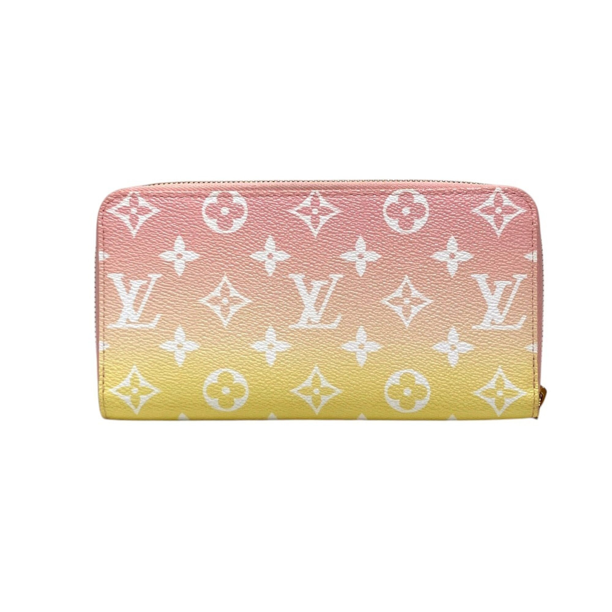 Louis Vuitton Rose Clair Pvc Long Wallet (Bi-Fold) (Pre-Owned)