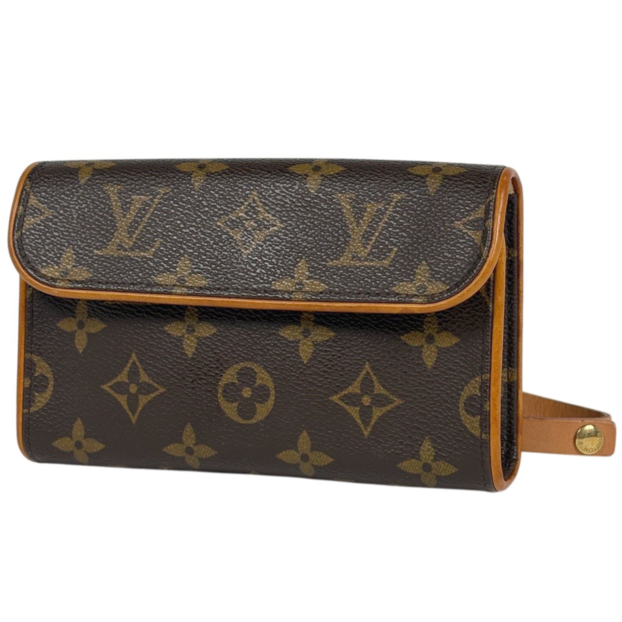 Louis Vuitton Brown Monogram Fanny Pack Pochette Pouch (Pre-Owned)