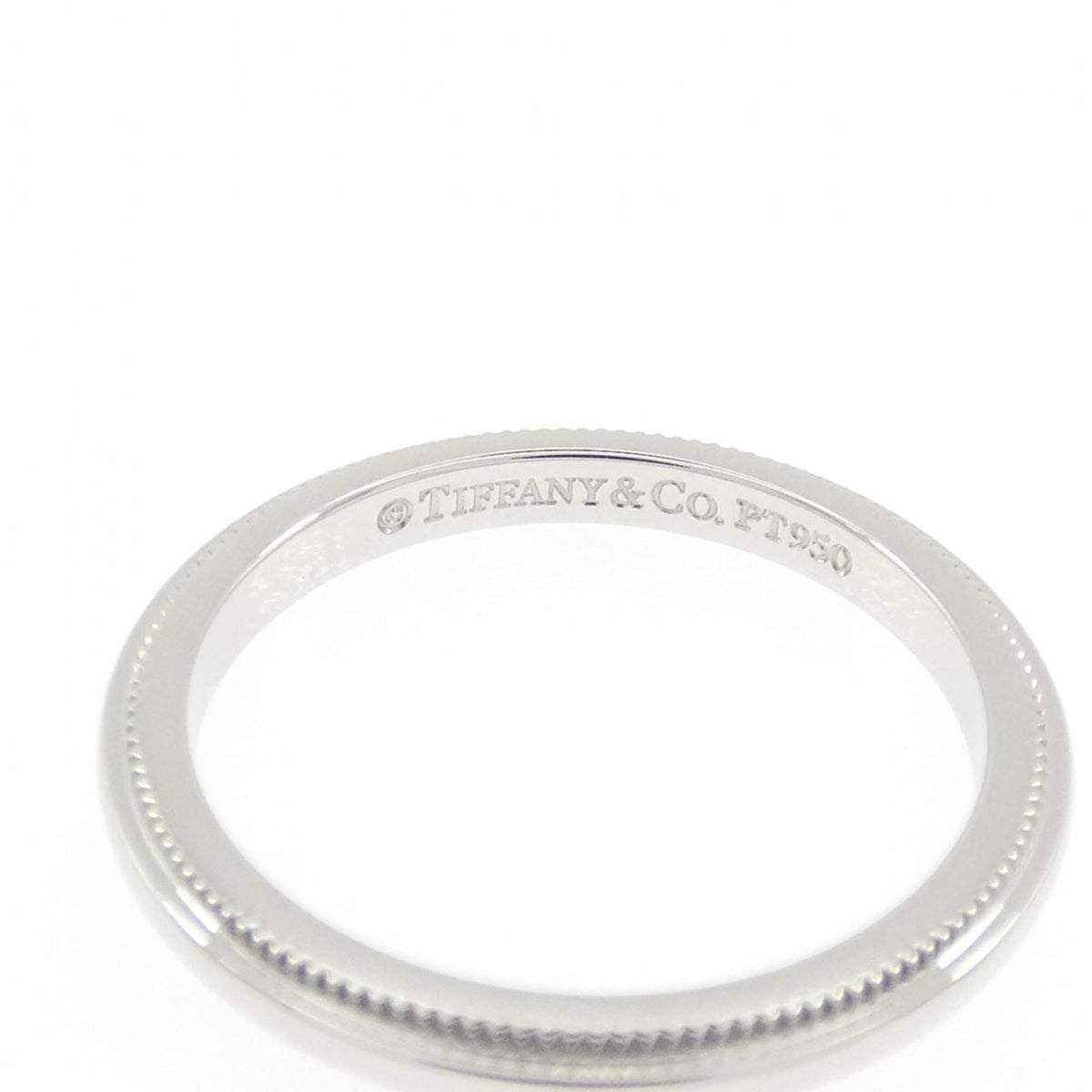Tiffany Platinum 950 Band Ring (Pre-Owned)