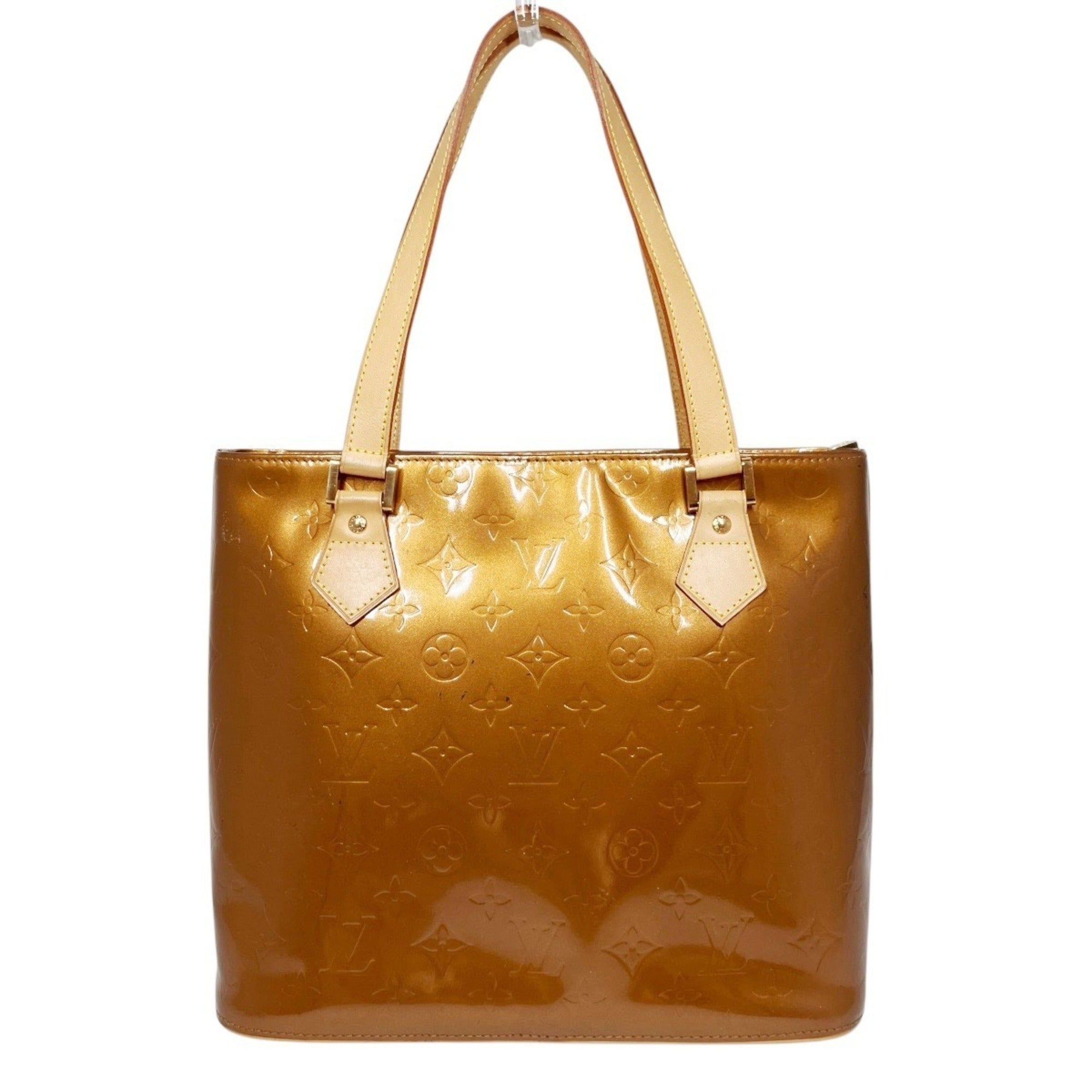 Louis Vuitton Vernis Bronze Patent Leather Tote Bag (Pre-Owned)