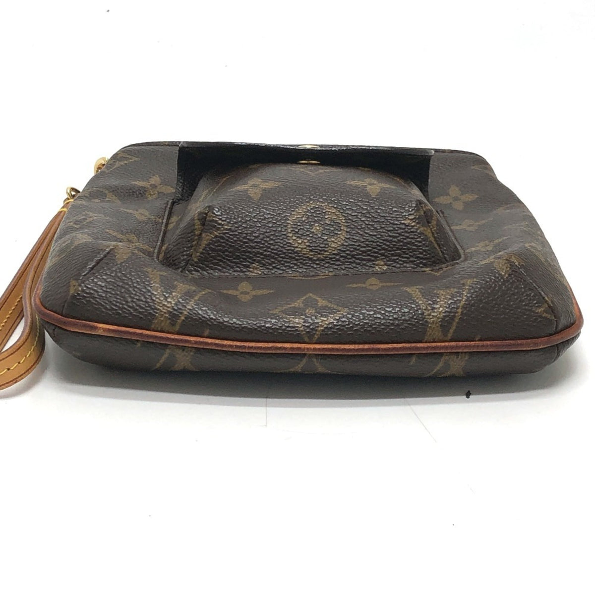 Louis Vuitton Brown Monogram Pochette Pouch (Pre-Owned)