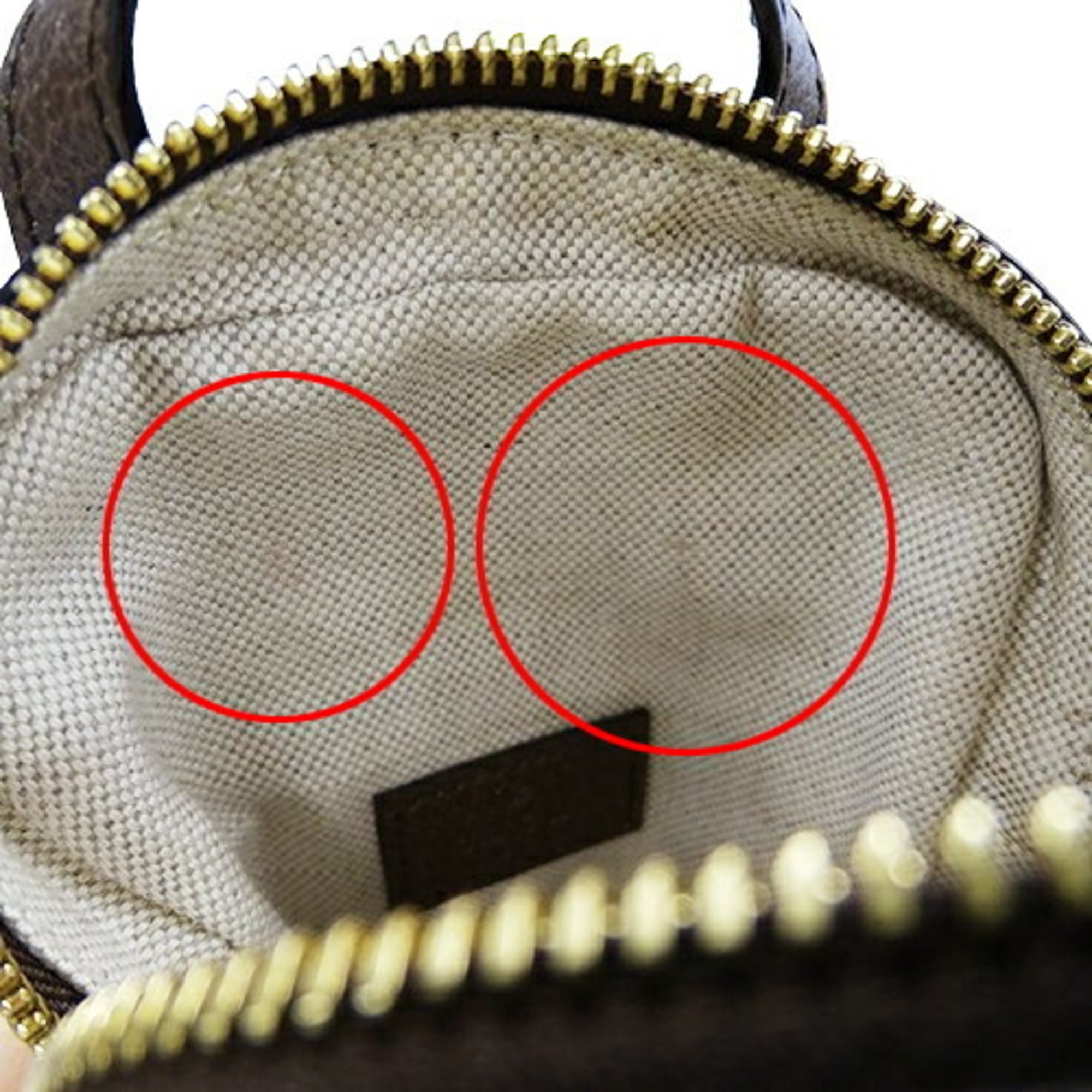 Gucci Beige Brown Gg Canvas Shoulder Bag (Pre-Owned)