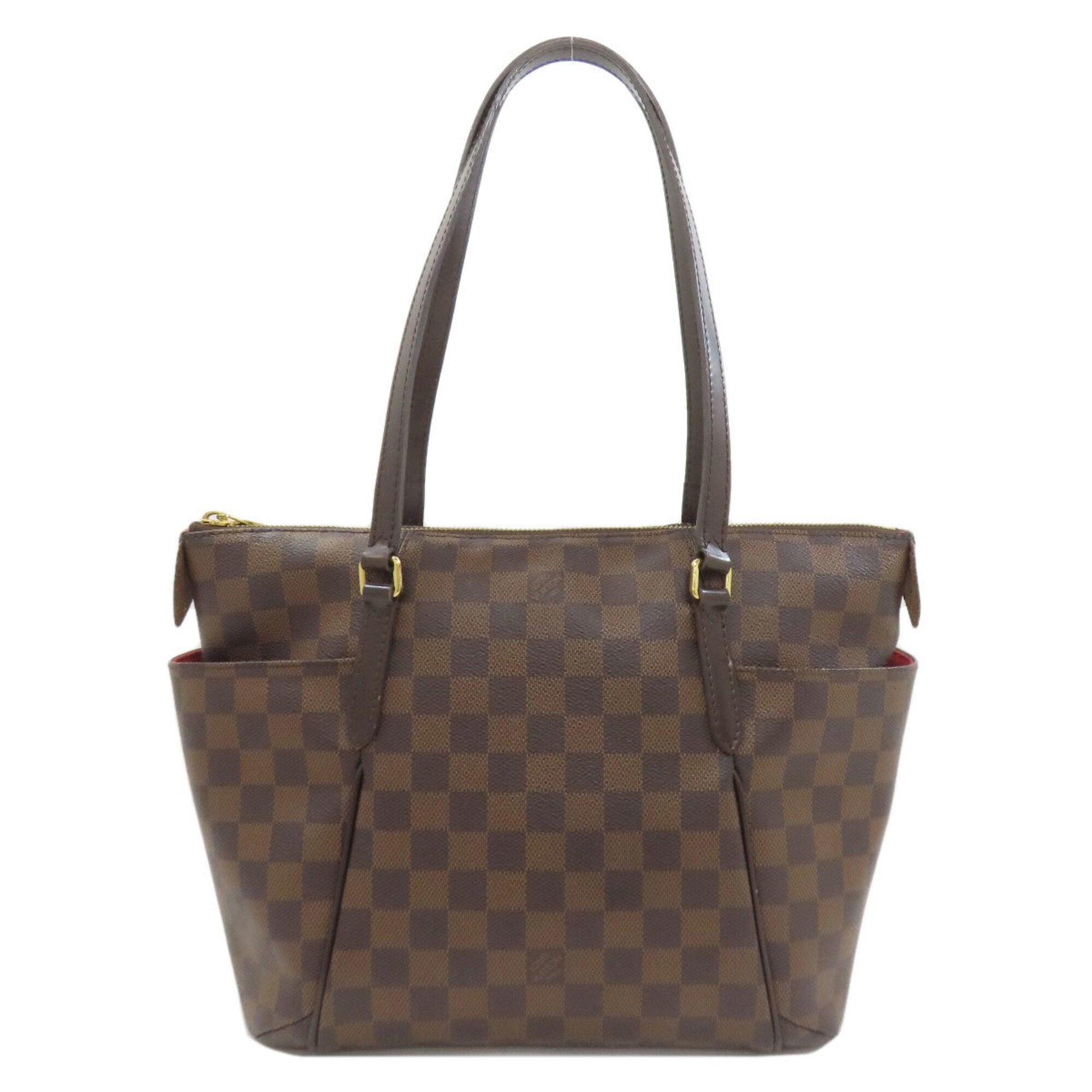 Louis Vuitton Damier Damier Canvas Ebene Damier Canvas Tote Bag (Pre-Owned)