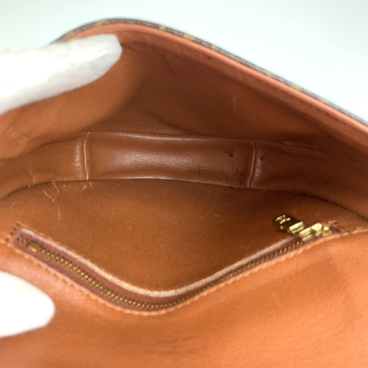 Louis Vuitton Monogram Brown Pvc Leather Pochette Shoulder Bag (Pre-Owned)