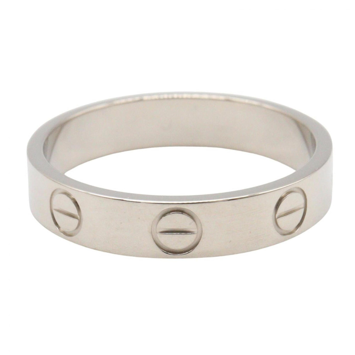 Cartier Silver White Gold (18K) Band Ring (Pre-Owned)