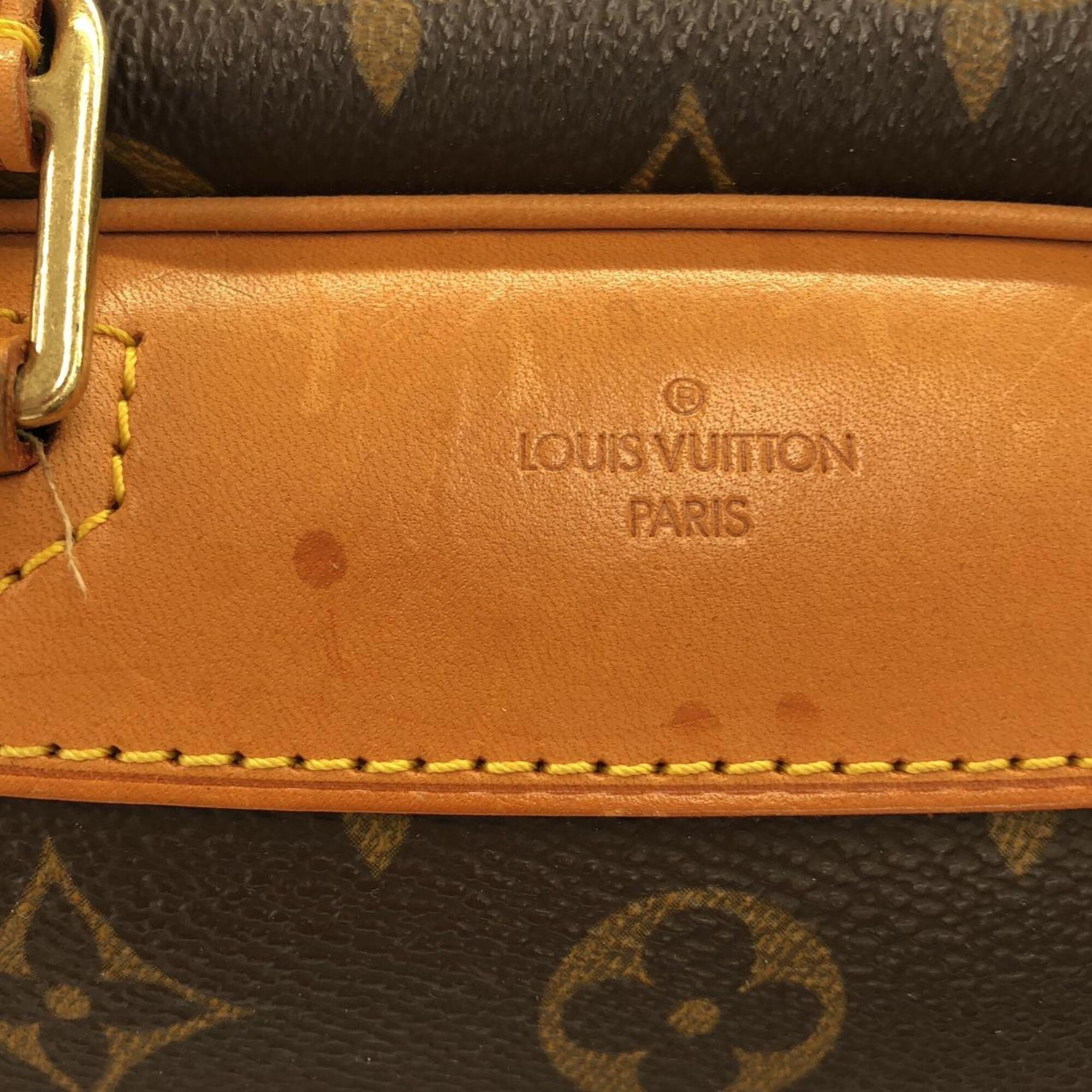 Louis Vuitton Marron Coated Canvas Handbag (Pre-Owned)