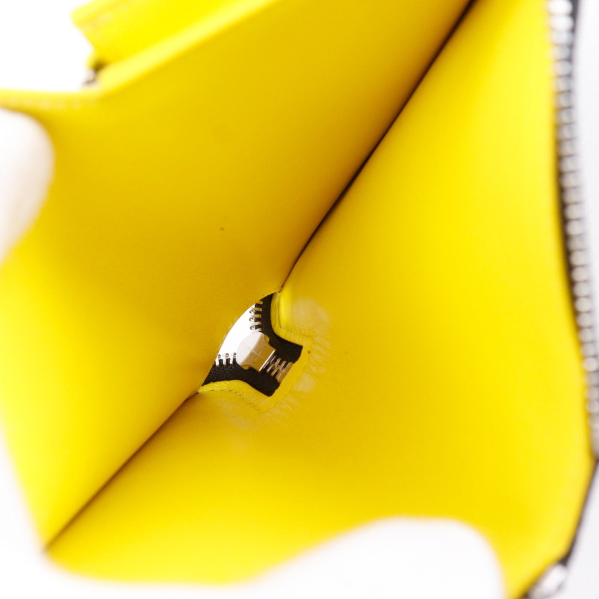 Celine Black Yellow Leather Wallet (Bi-Fold) (Pre-Owned)