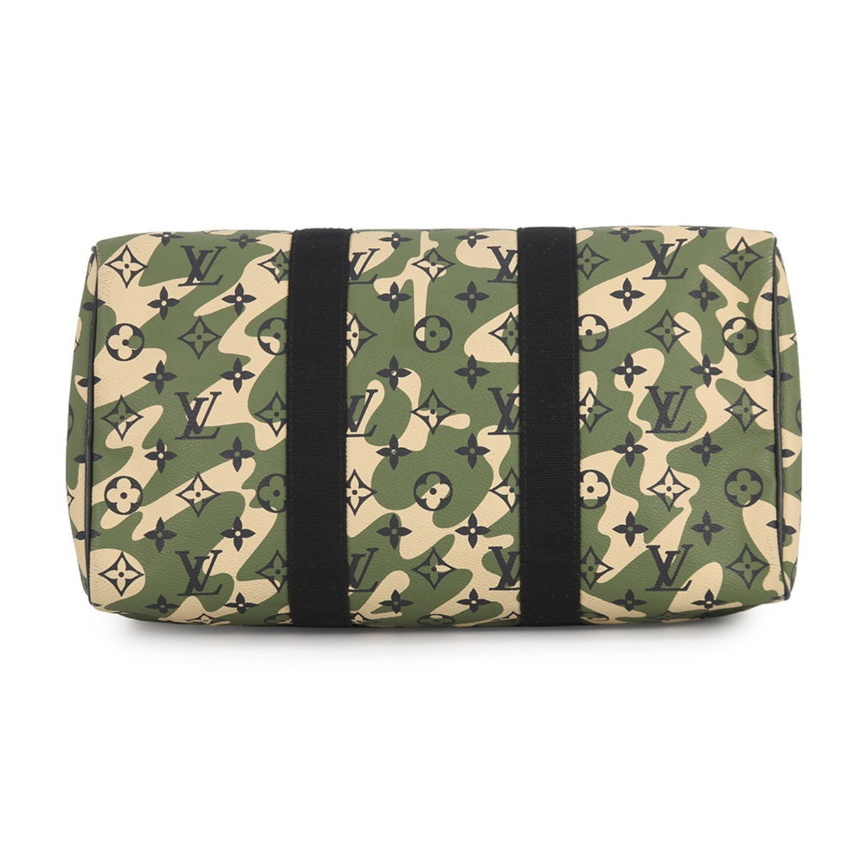 Louis Vuitton Camouflage Khaki Monogram Monogram Handbag (Pre-Owned)