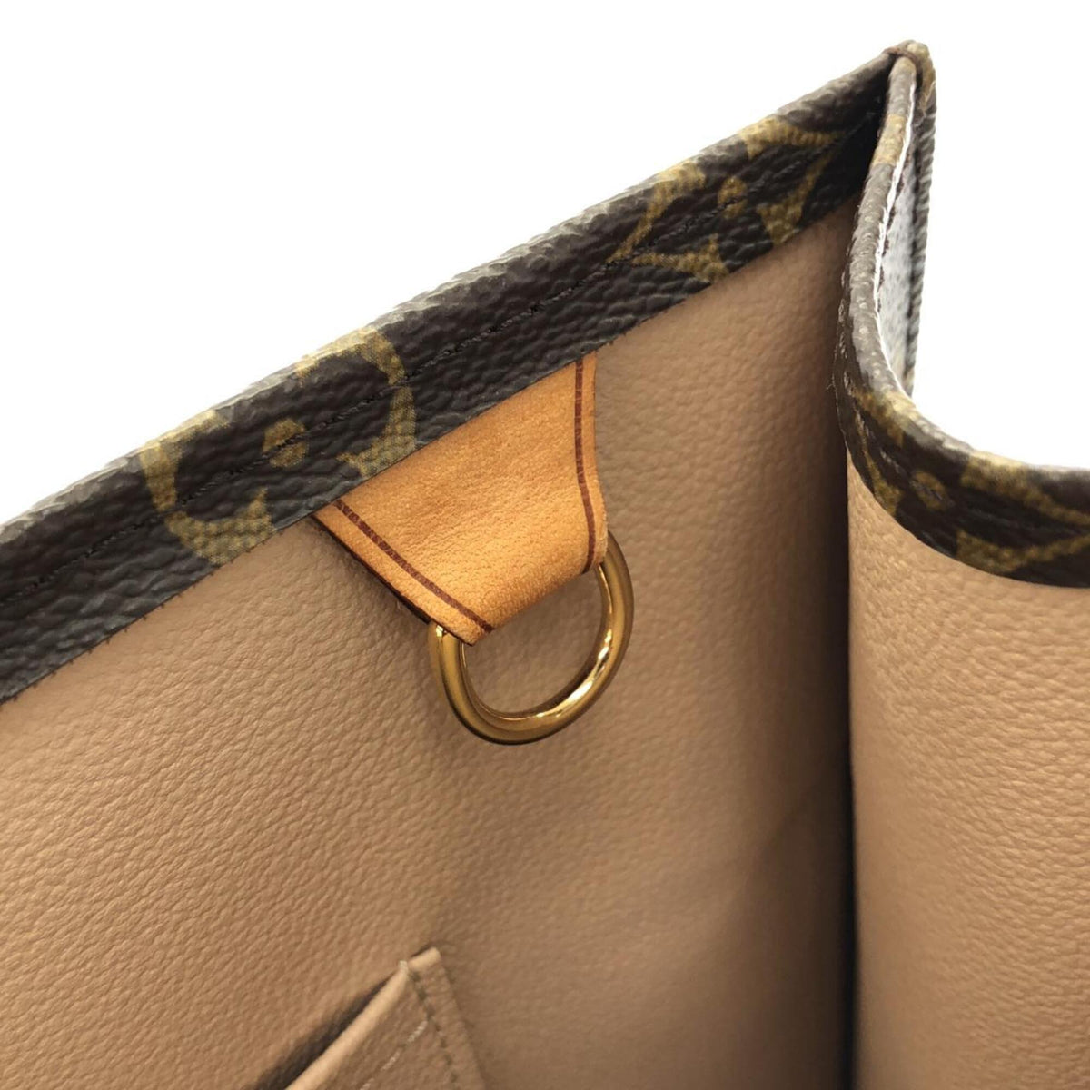 Louis Vuitton Marron Coated Canvas Handbag (Pre-Owned)