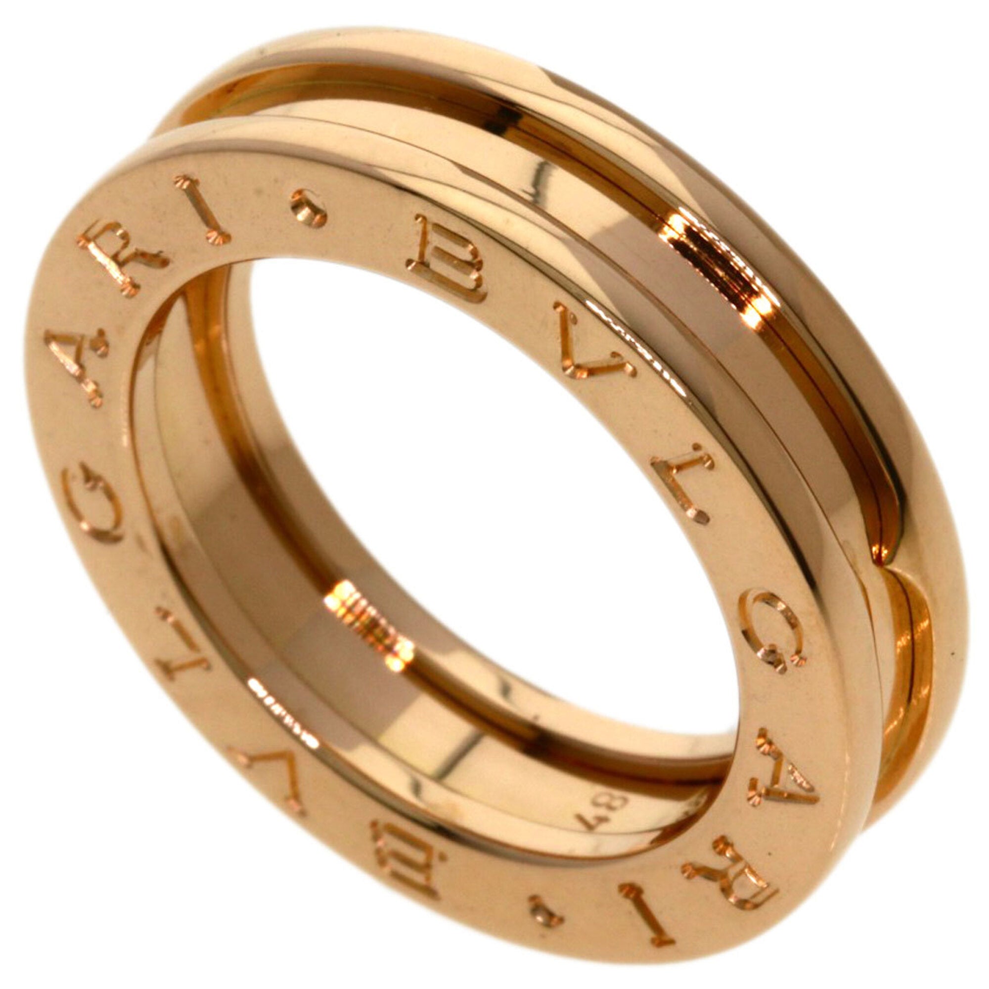 Bvlgari B.Zero1 Pink Gold (18K) Band Ring (Pre-Owned)