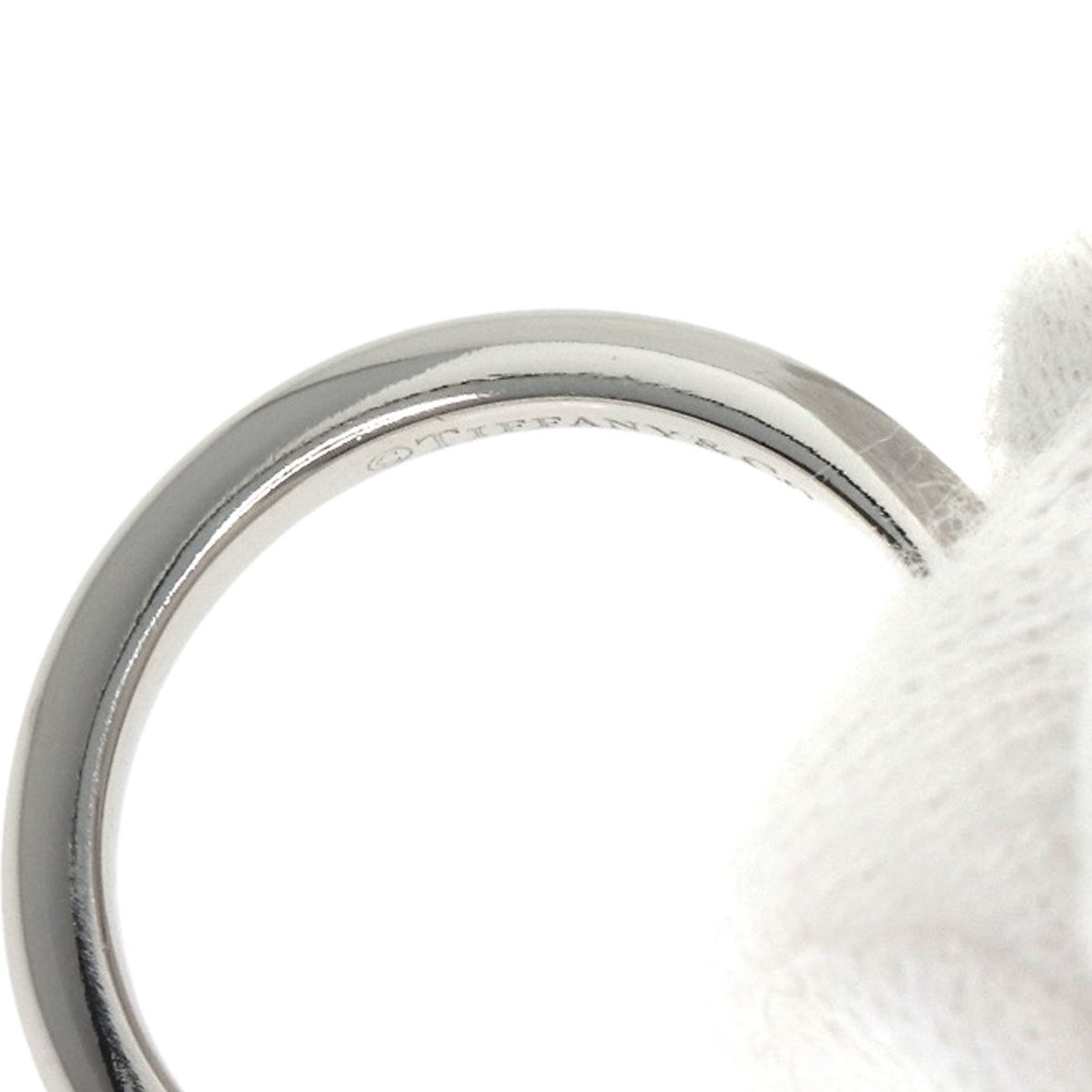 Tiffany Platinum 950 Band Ring (Pre-Owned)