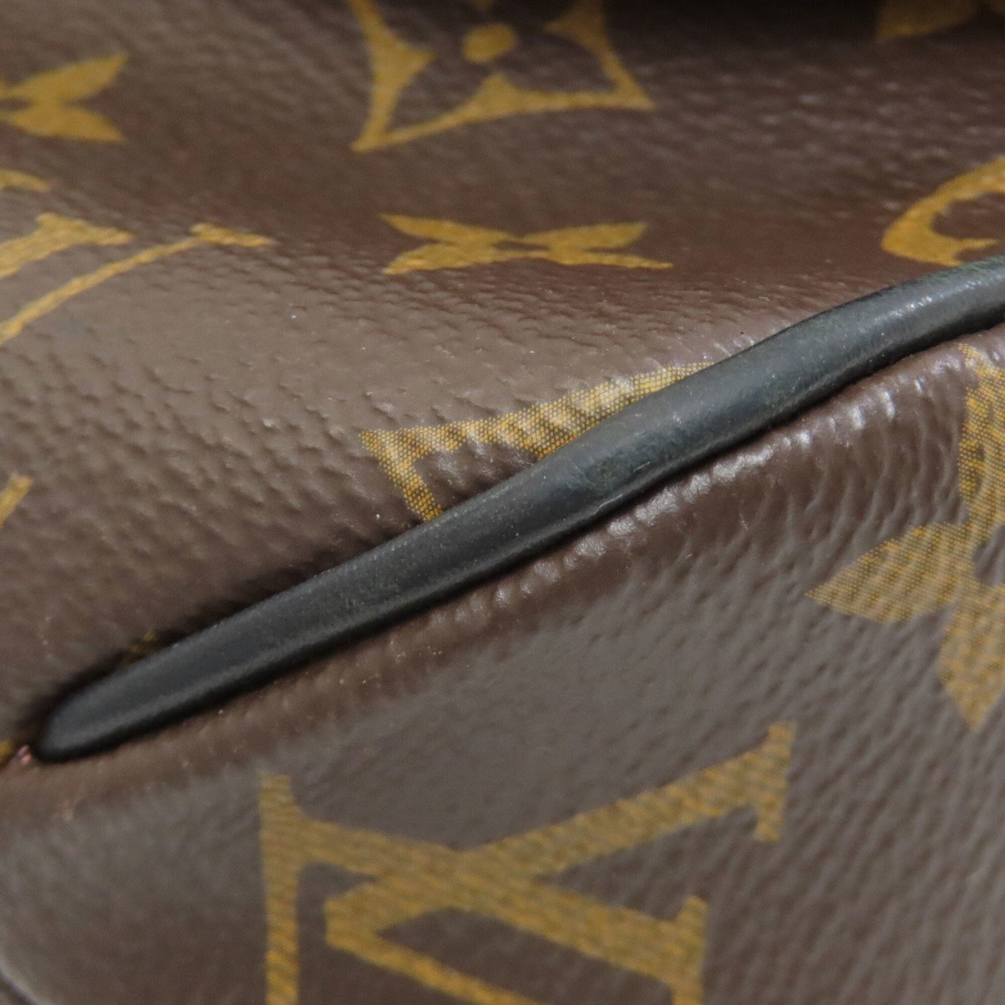 Louis Vuitton Black Brown Monogram Monogram Canvas Shoulder Bag (Pre-Owned)