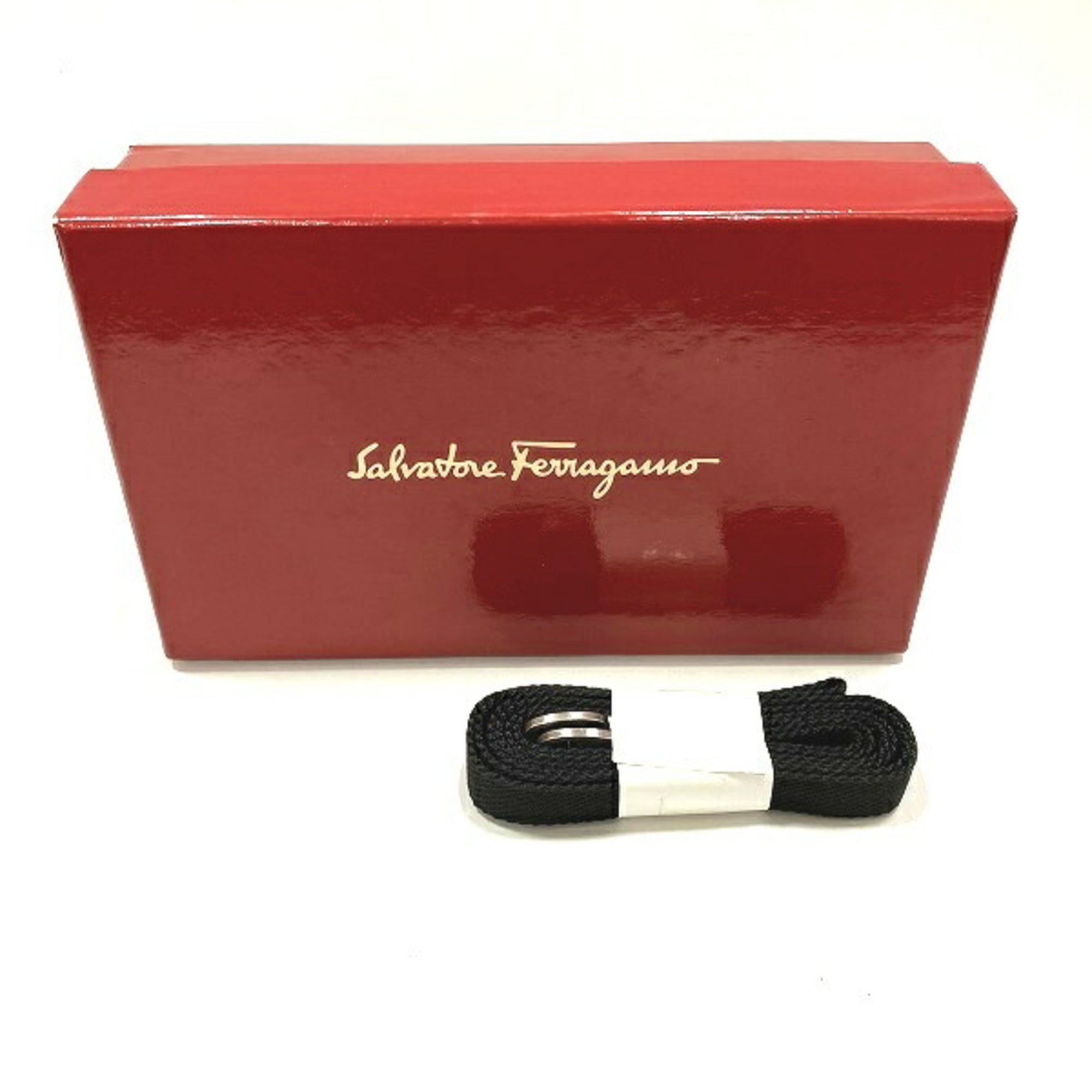 Salvatore Ferragamo Black Leather Wallet (Bi-Fold) (Pre-Owned)