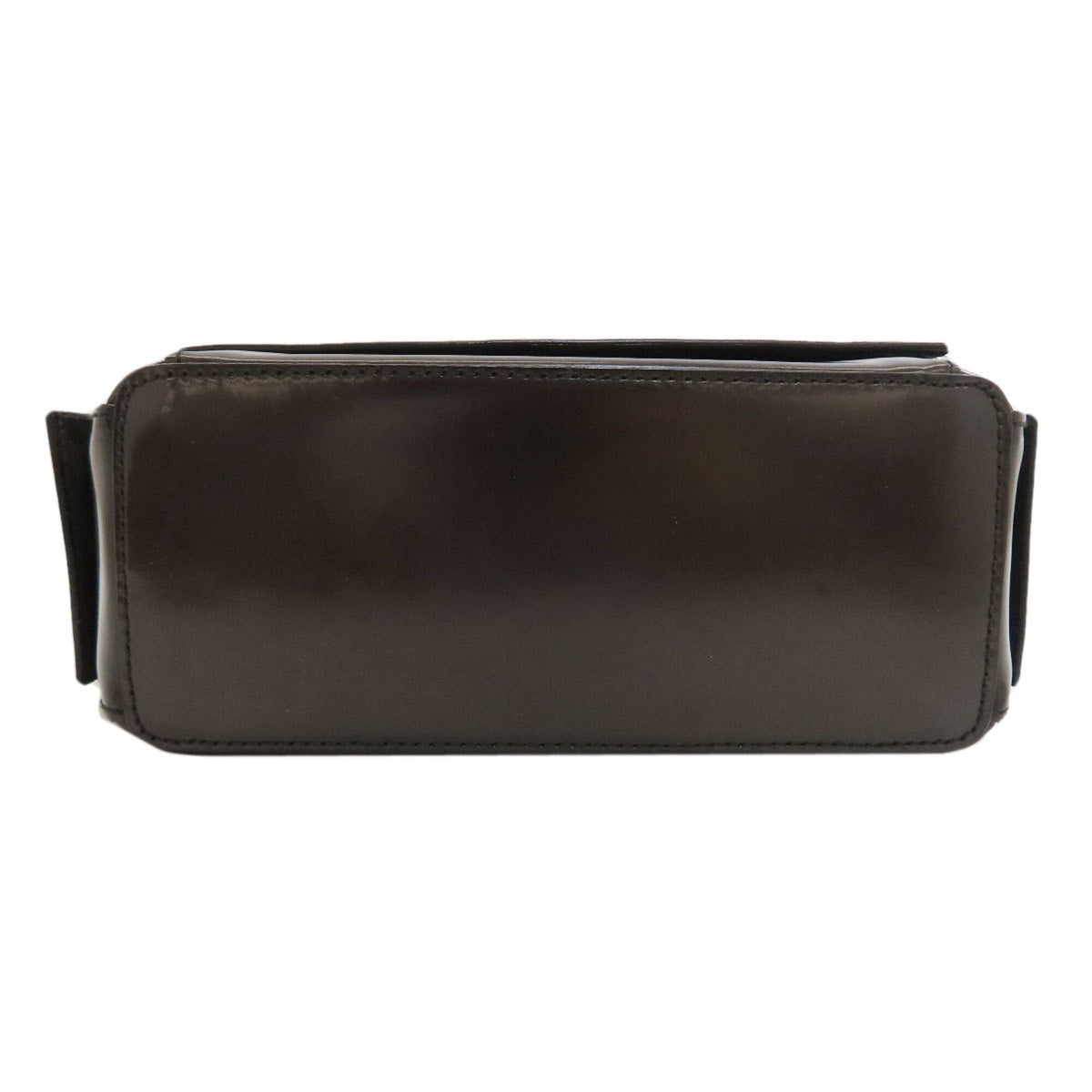 Gucci Black Gray Patent Leather Shoulder Bag (Pre-Owned)