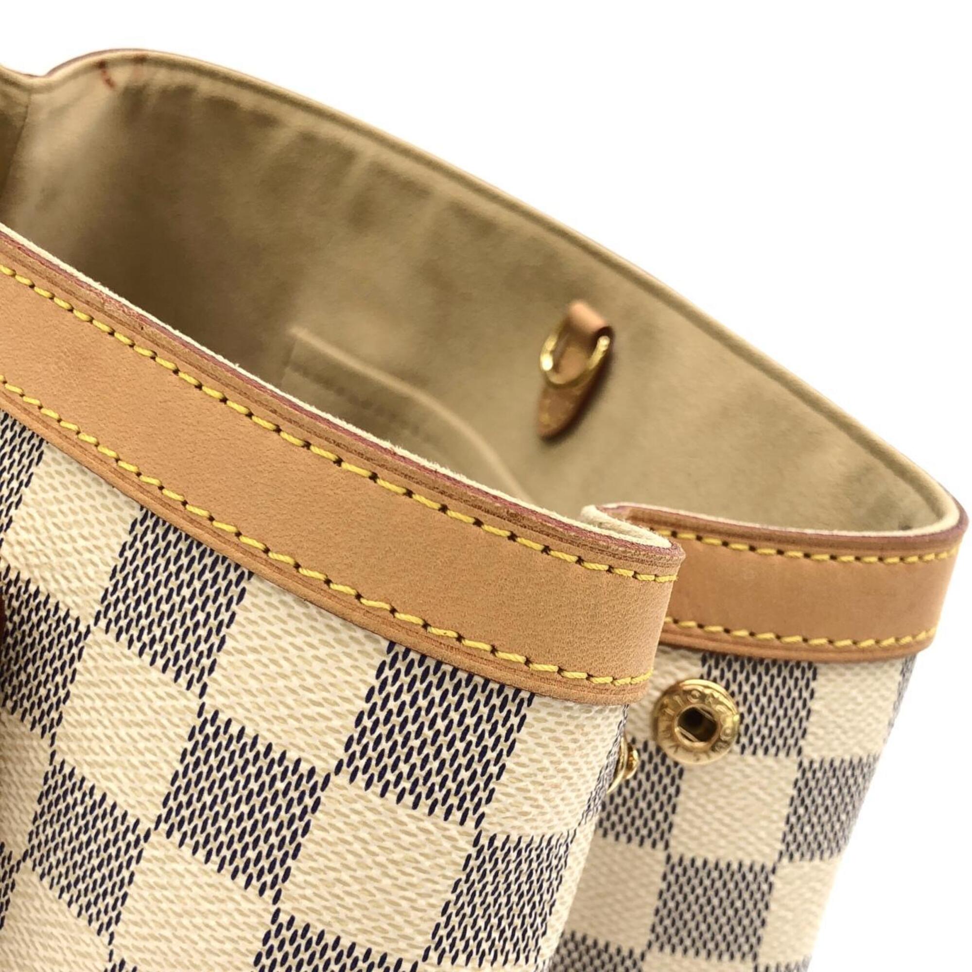 Louis Vuitton Azur Coated Canvas Handbag (Pre-Owned)