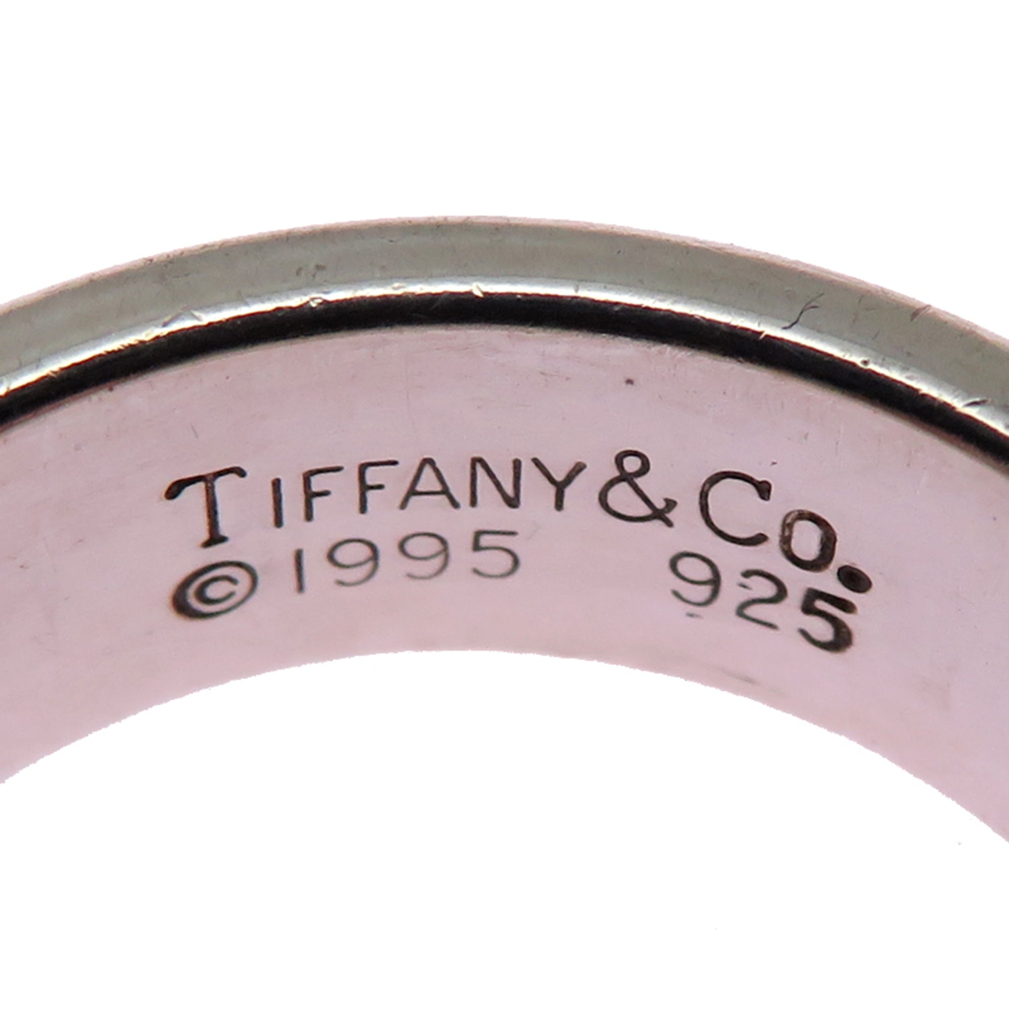 Tiffany Silver 925 Band Ring (Pre-Owned)
